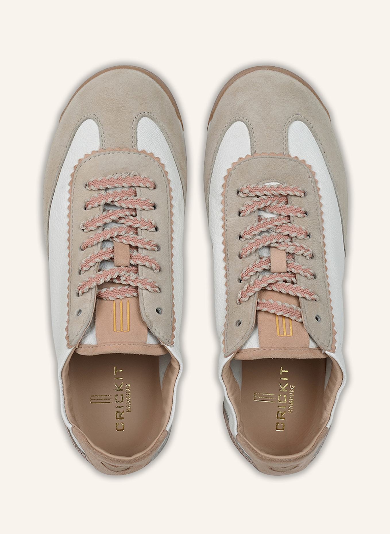 CRICKIT Sneaker TARA: WEISS/ LACHS