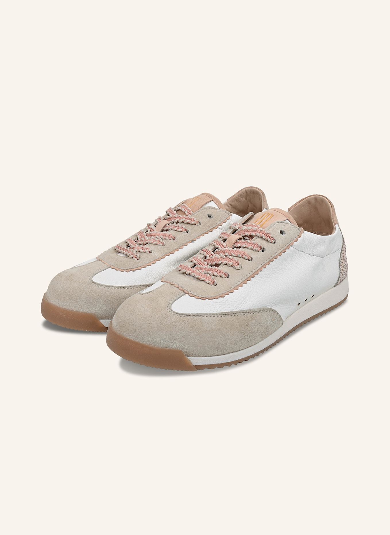 CRICKIT Sneaker TARA: WEISS/ LACHS