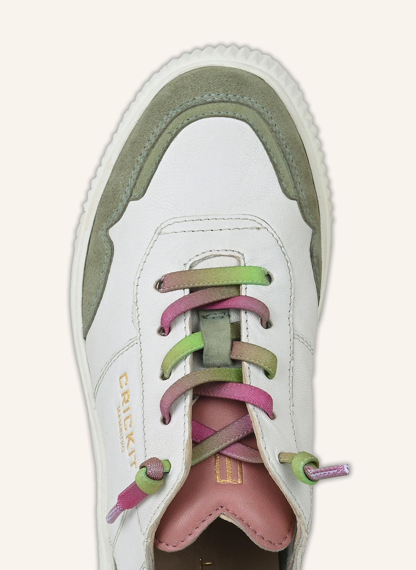 CRICKIT Sneaker OAKLI: WEISS/ OLIV