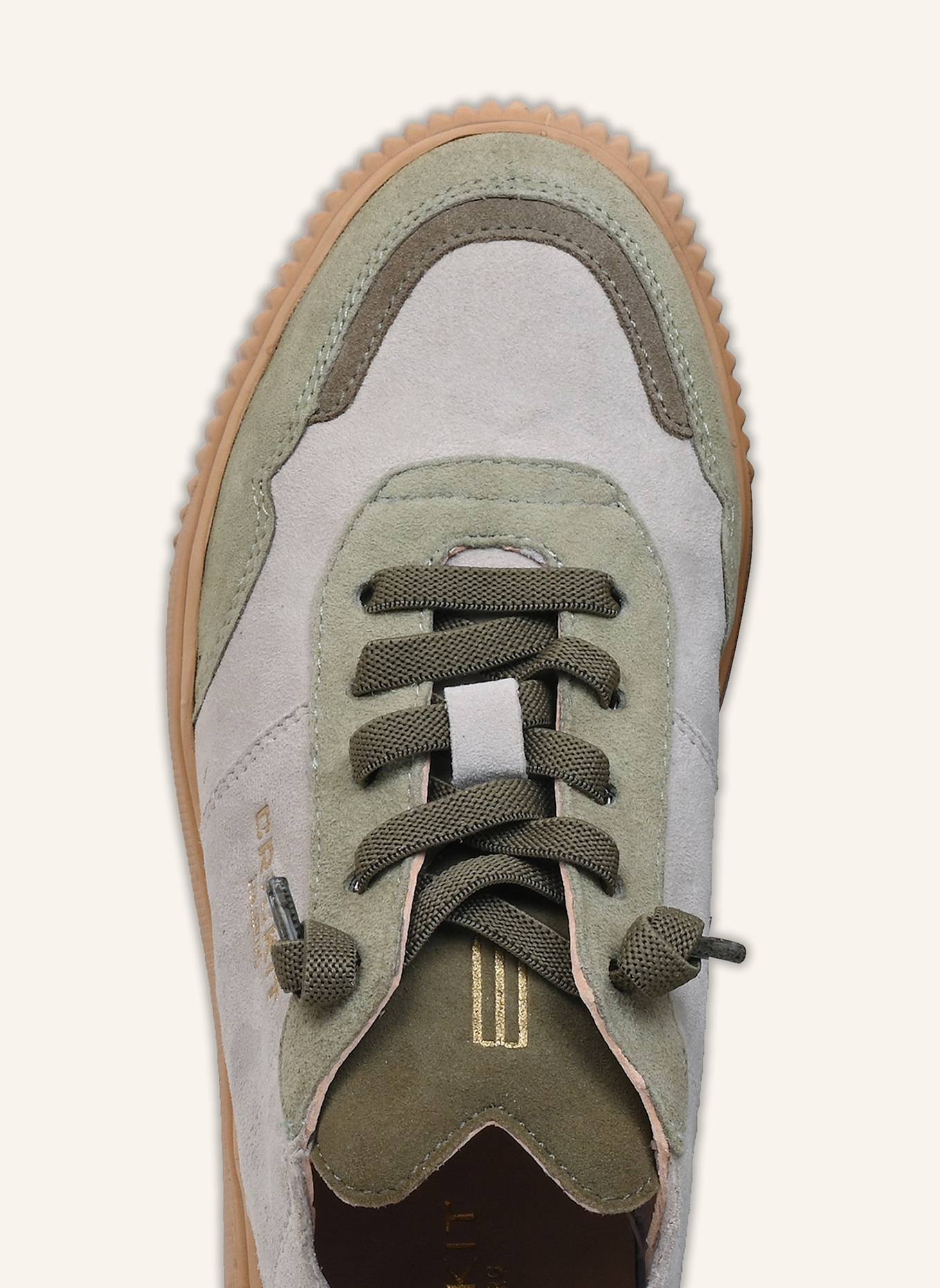 CRICKIT Sneaker OAKLI: BEIGE/ OLIV
