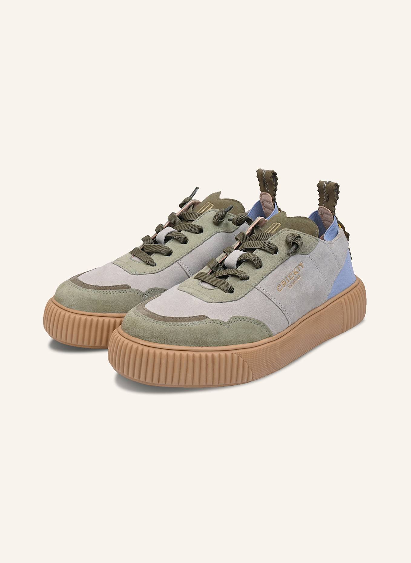 CRICKIT Sneaker OAKLI: BEIGE/ OLIV