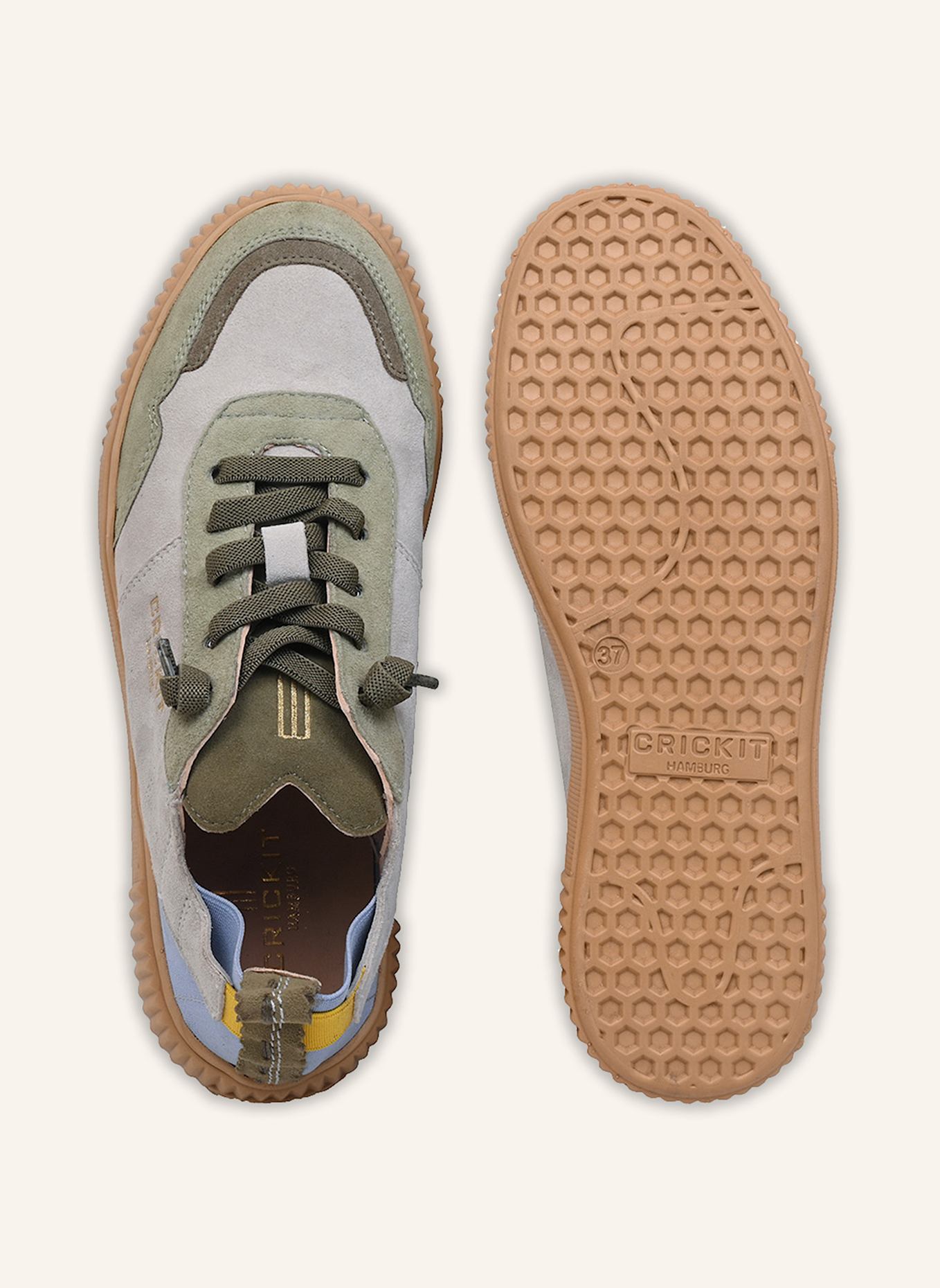 CRICKIT Sneaker OAKLI: BEIGE/ OLIV