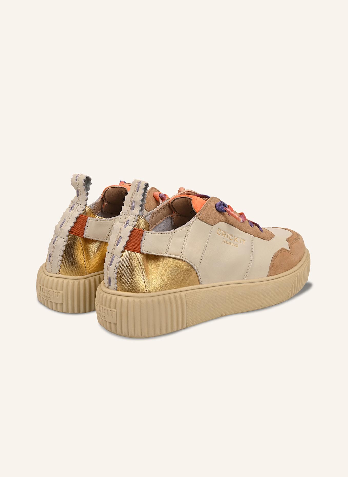 CRICKIT Sneaker OAKLI: WEISS/ GOLD