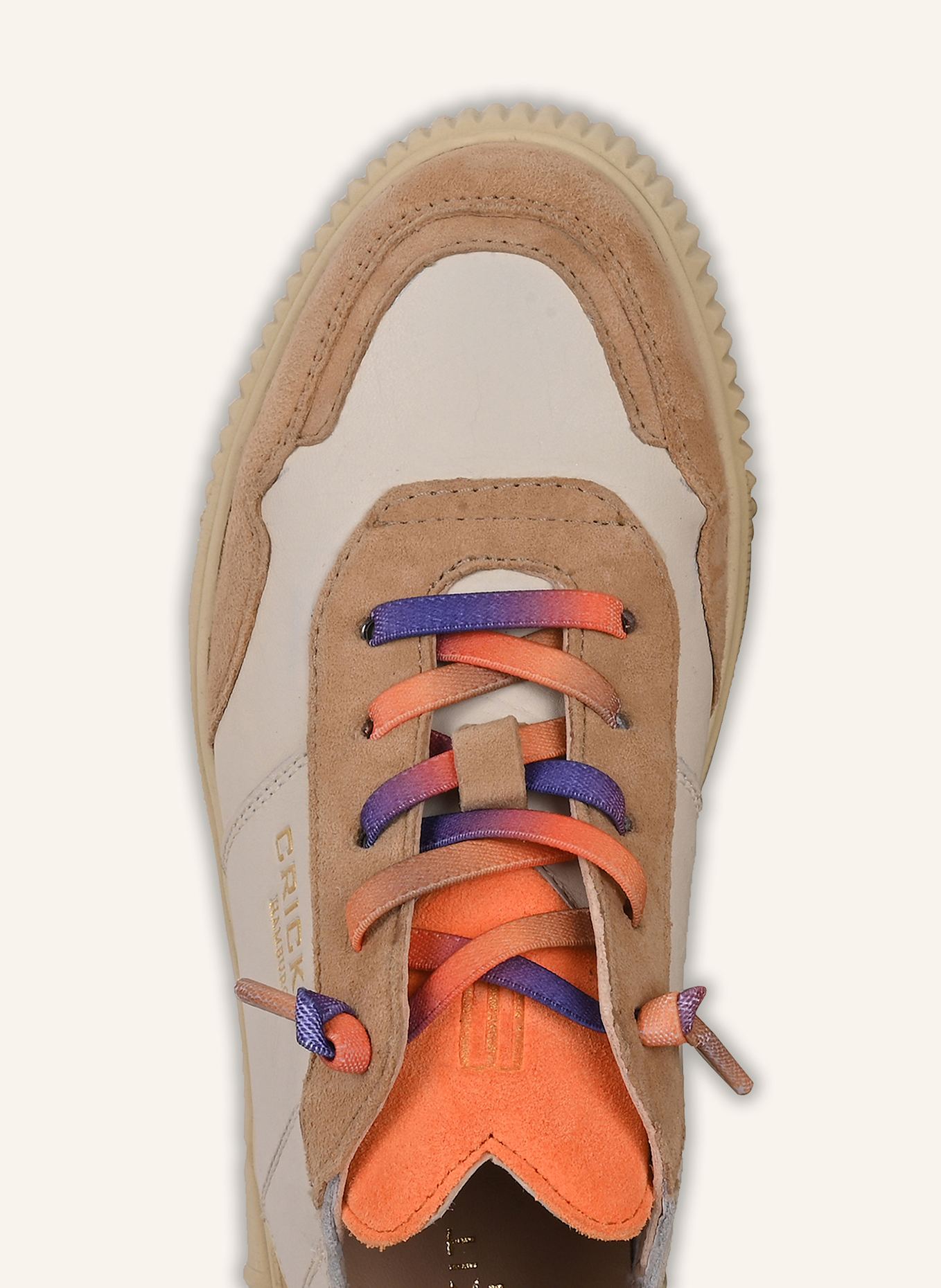 CRICKIT Sneaker OAKLI: WEISS/ GOLD