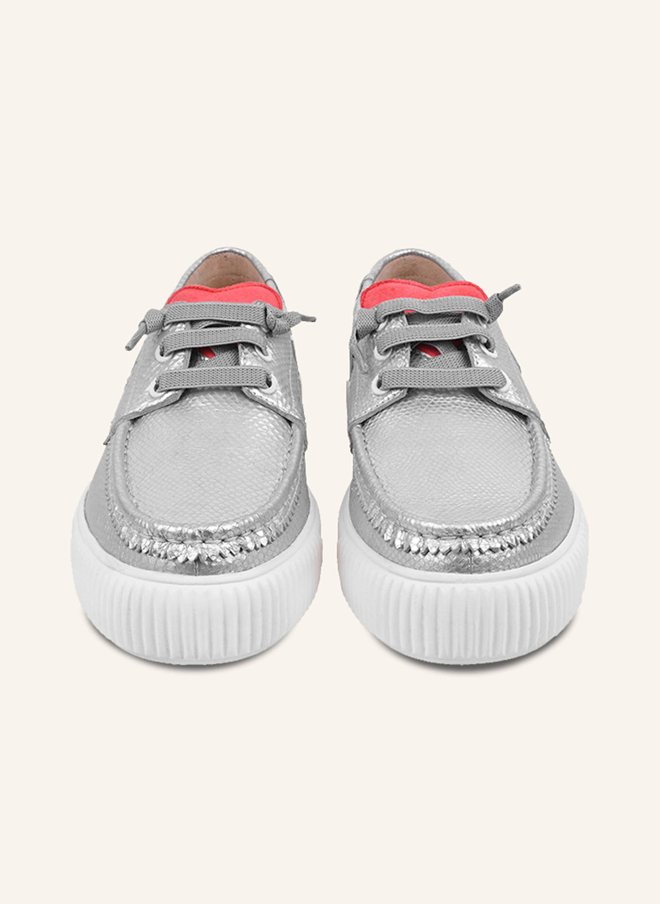 CRICKIT Halbschuh TINA: SILBER