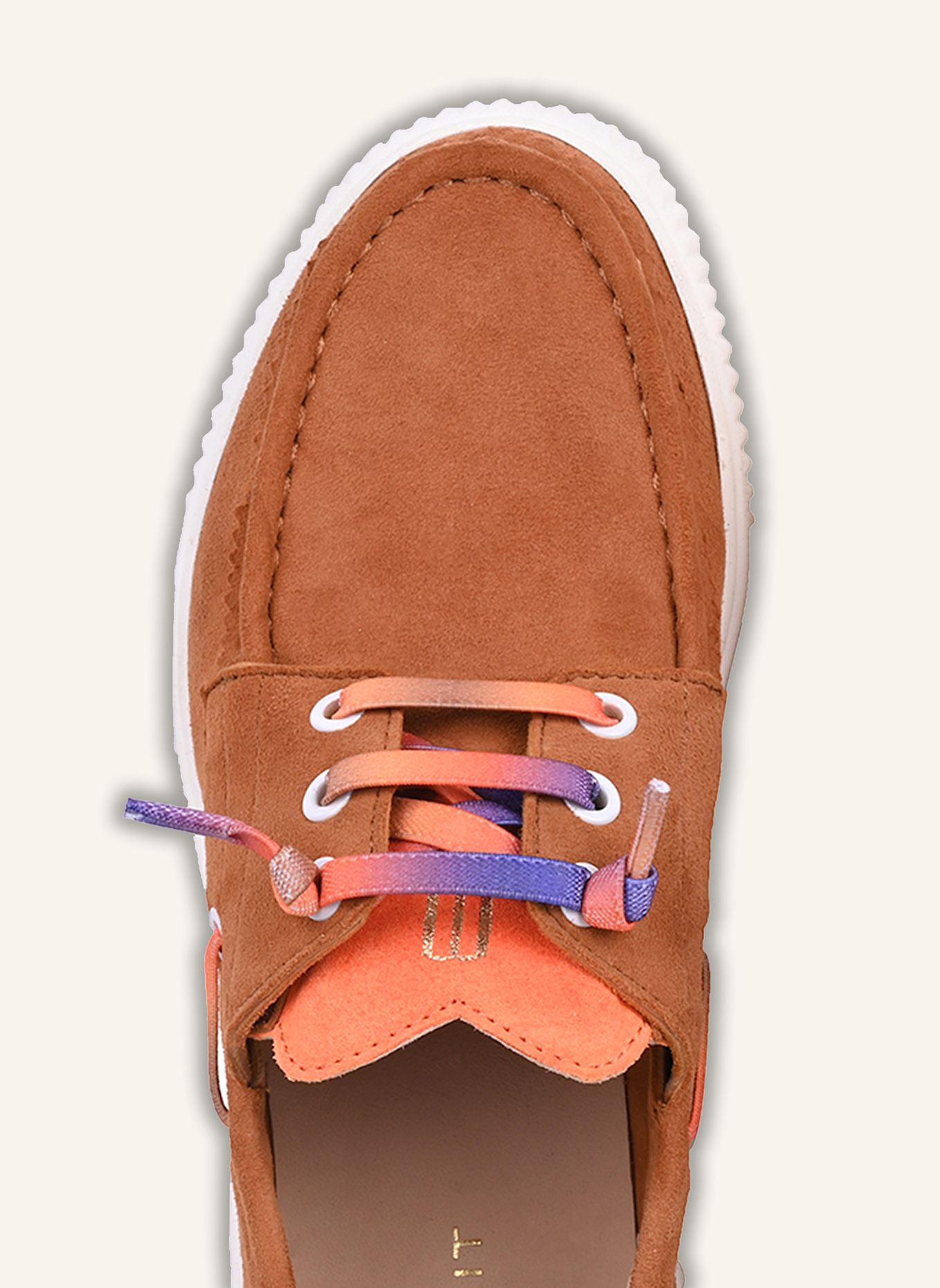 CRICKIT Halbschuh TINA: COGNAC