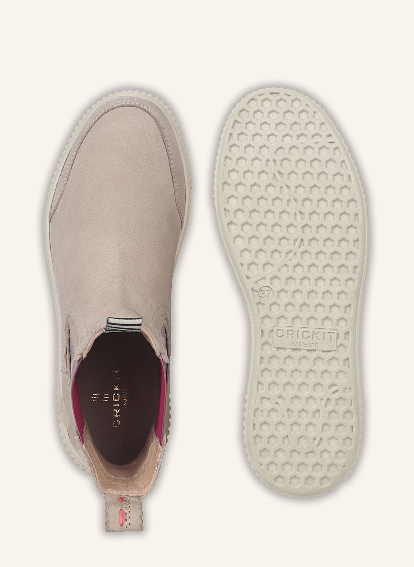 CRICKIT Chelsea-Boots TEA: BEIGE
