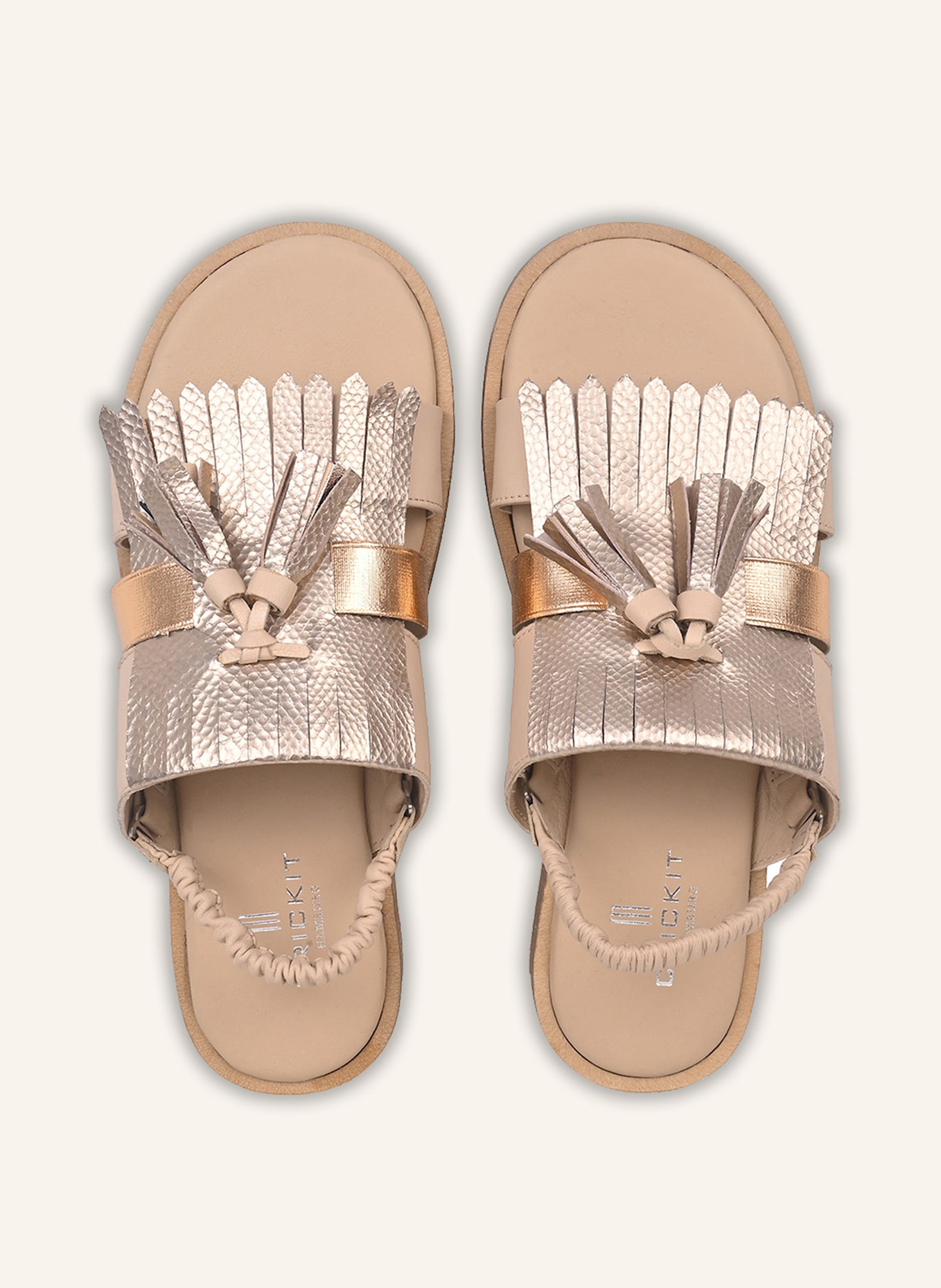 CRICKIT Sandale ROJA: PLATIN