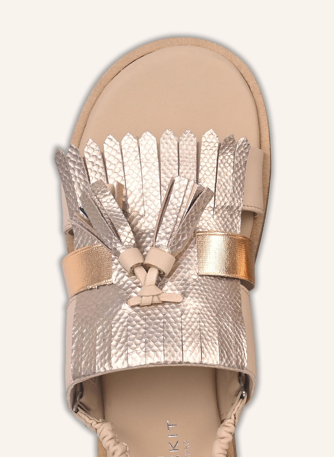 CRICKIT Sandale ROJA: PLATIN