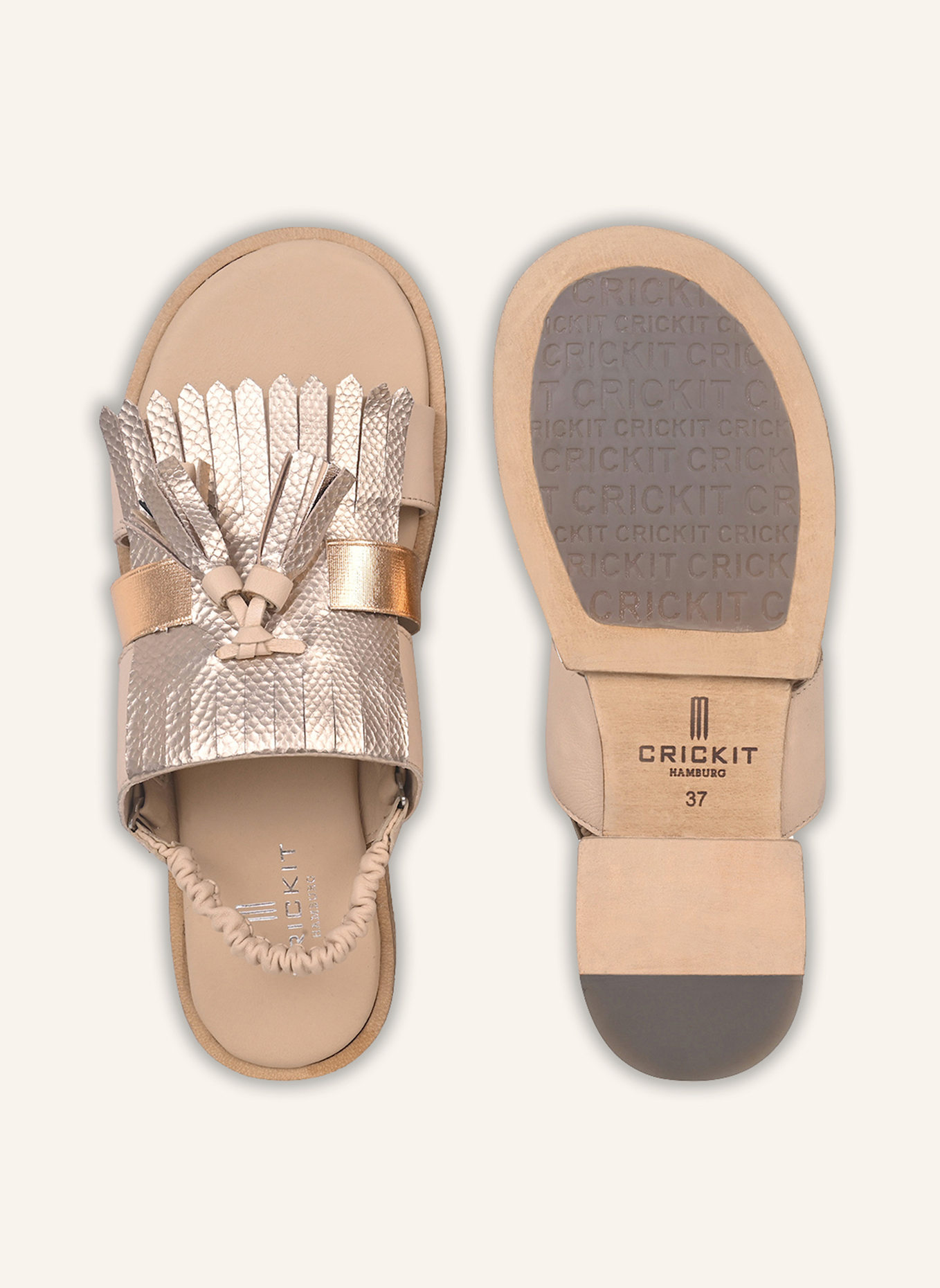 CRICKIT Sandale ROJA: PLATIN