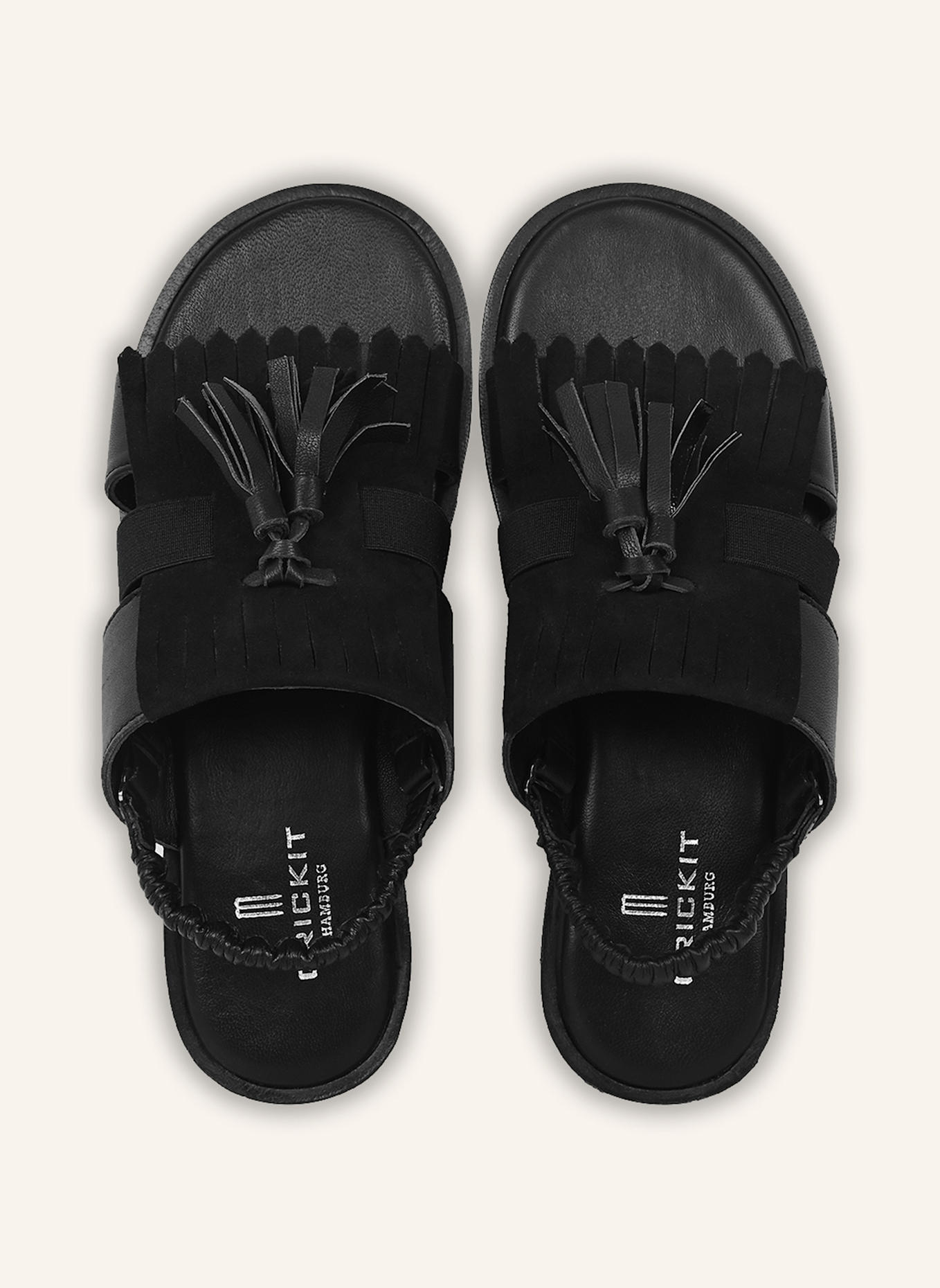 CRICKIT Sandale ROJA: SCHWARZ