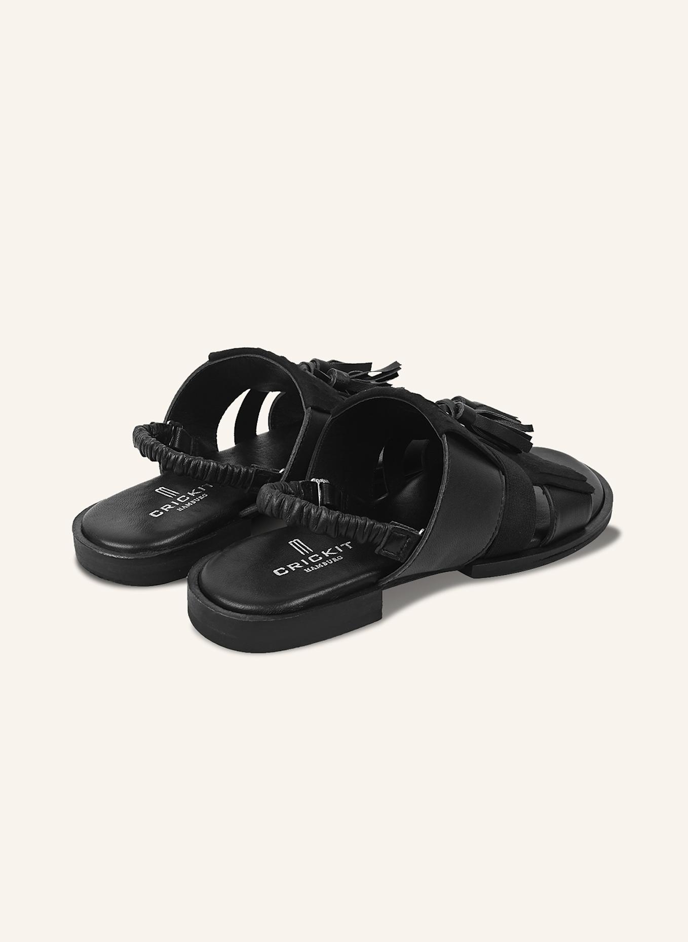 CRICKIT Sandale ROJA: SCHWARZ