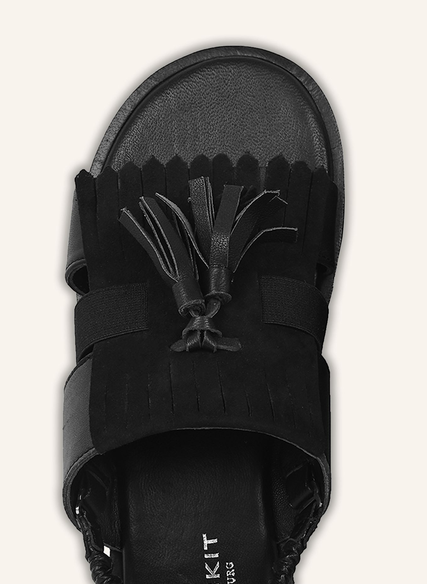 CRICKIT Sandale ROJA: SCHWARZ