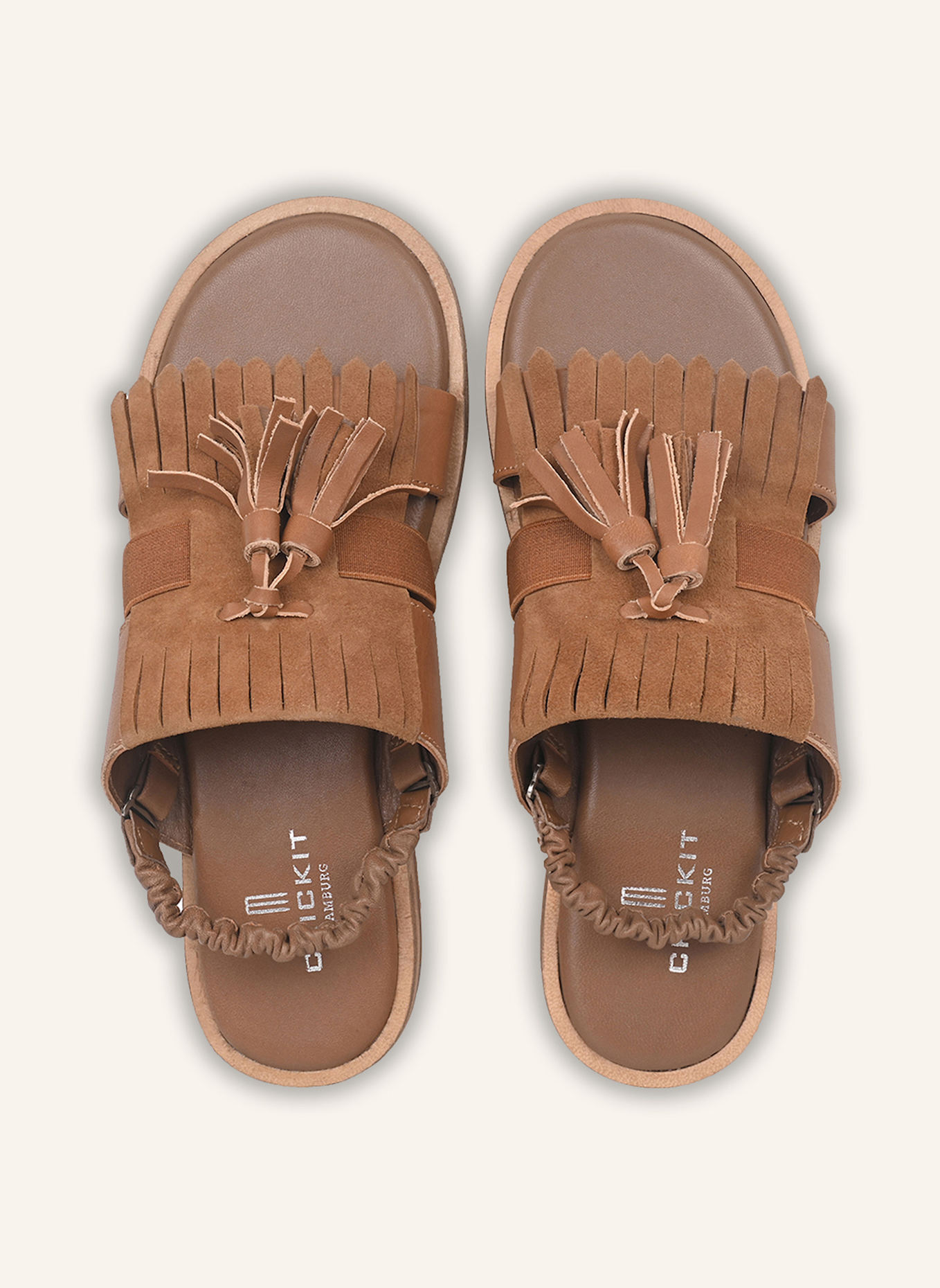 CRICKIT Sandale ROJA: CAMEL