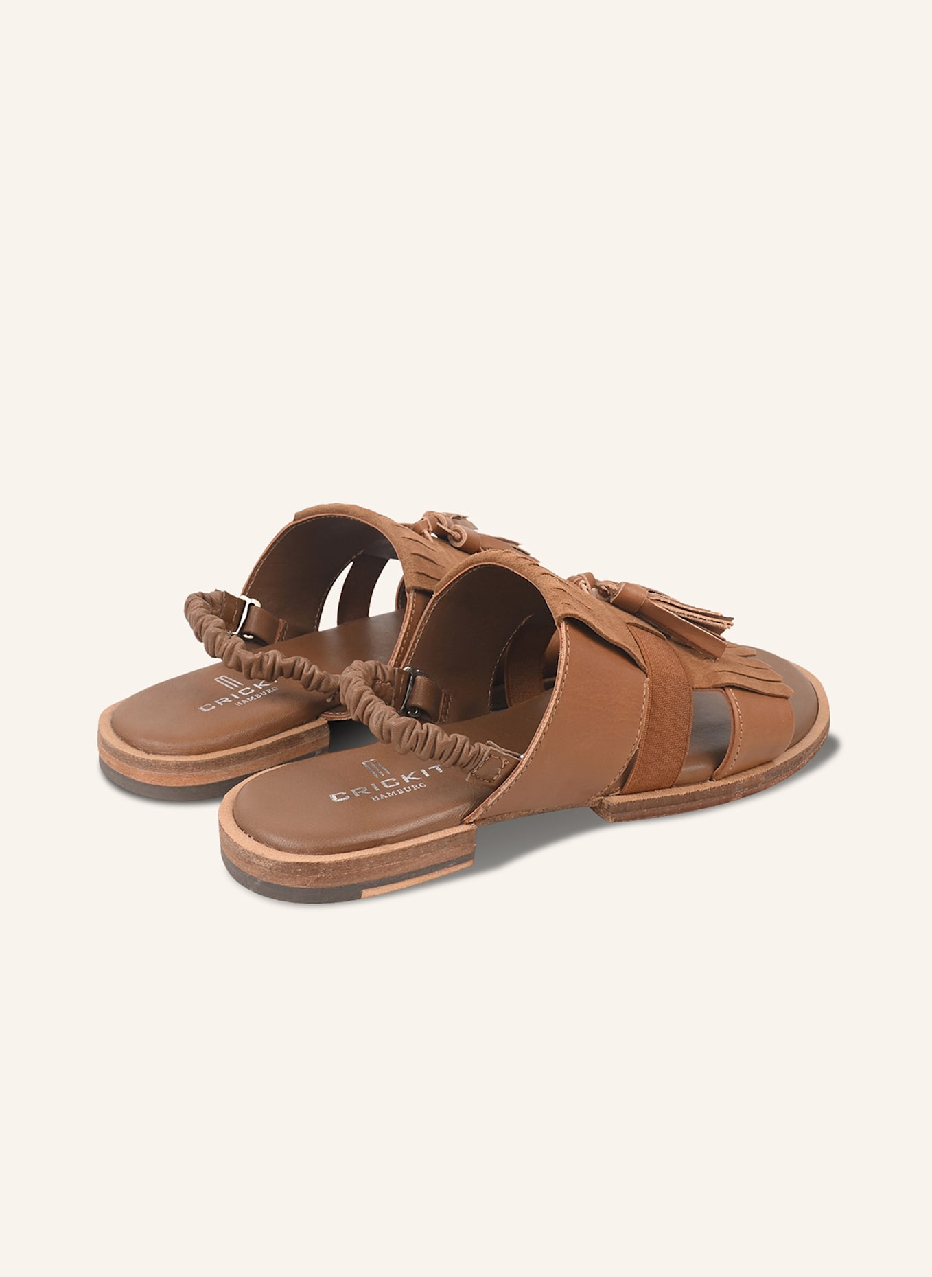 CRICKIT Sandale ROJA: CAMEL