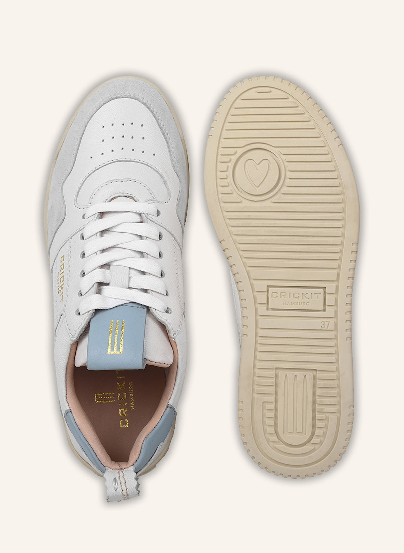 CRICKIT Sneaker OLINDA: WEISS