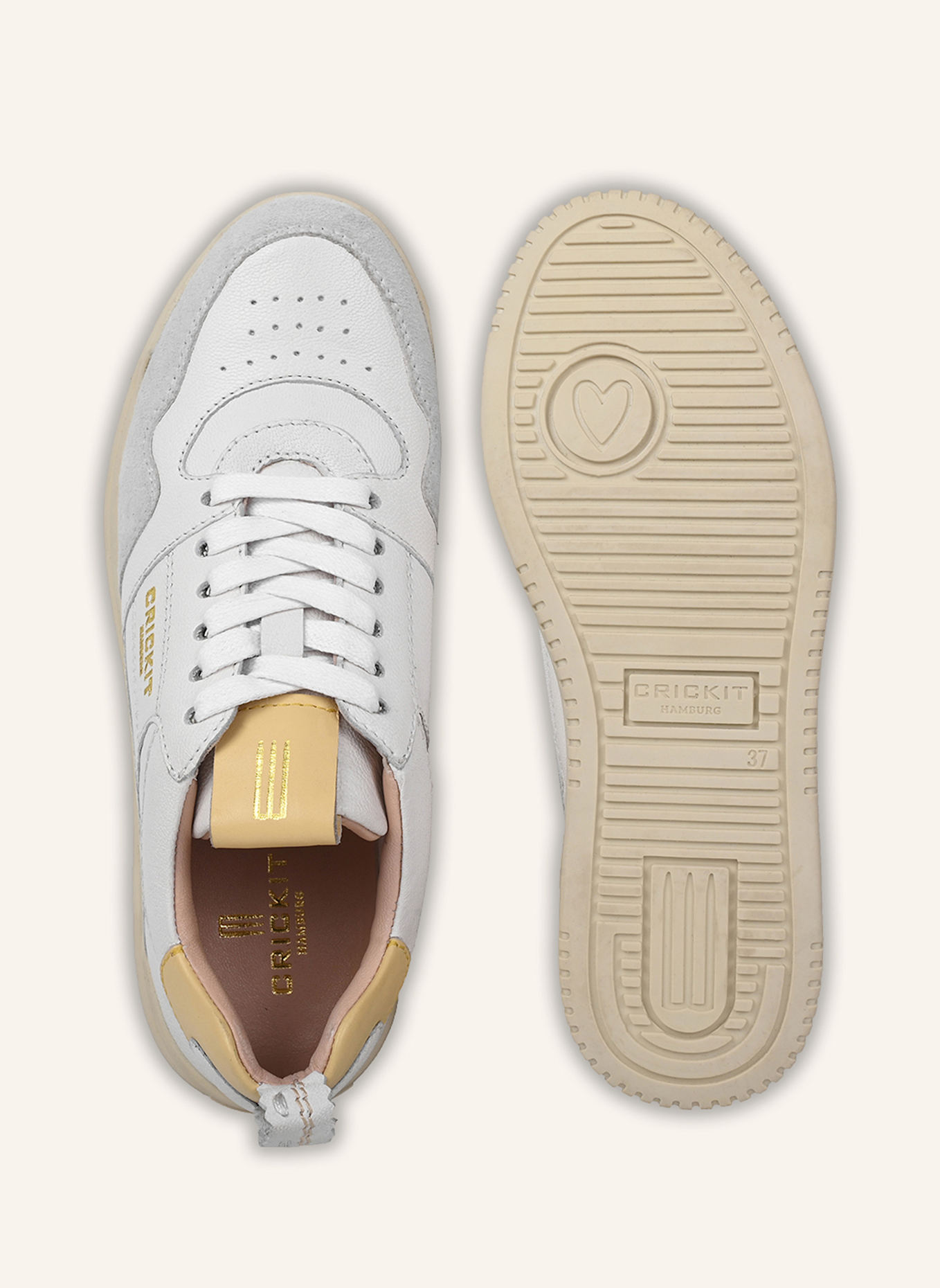 CRICKIT Sneaker OLINDA: WEISS