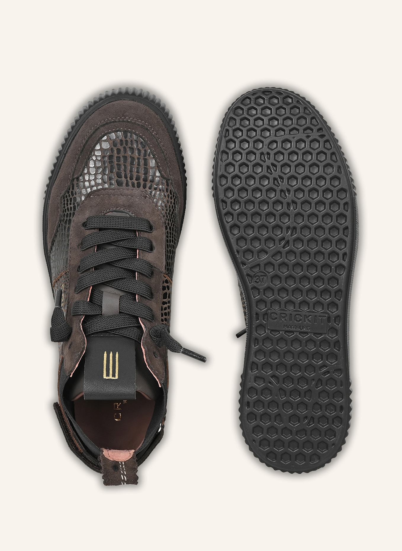 CRICKIT Sneaker UMA: SCHWARZ