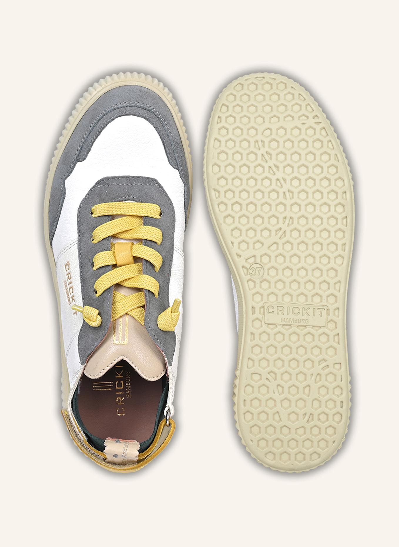 CRICKIT Sneaker PARIA: WEISS/ OLIV