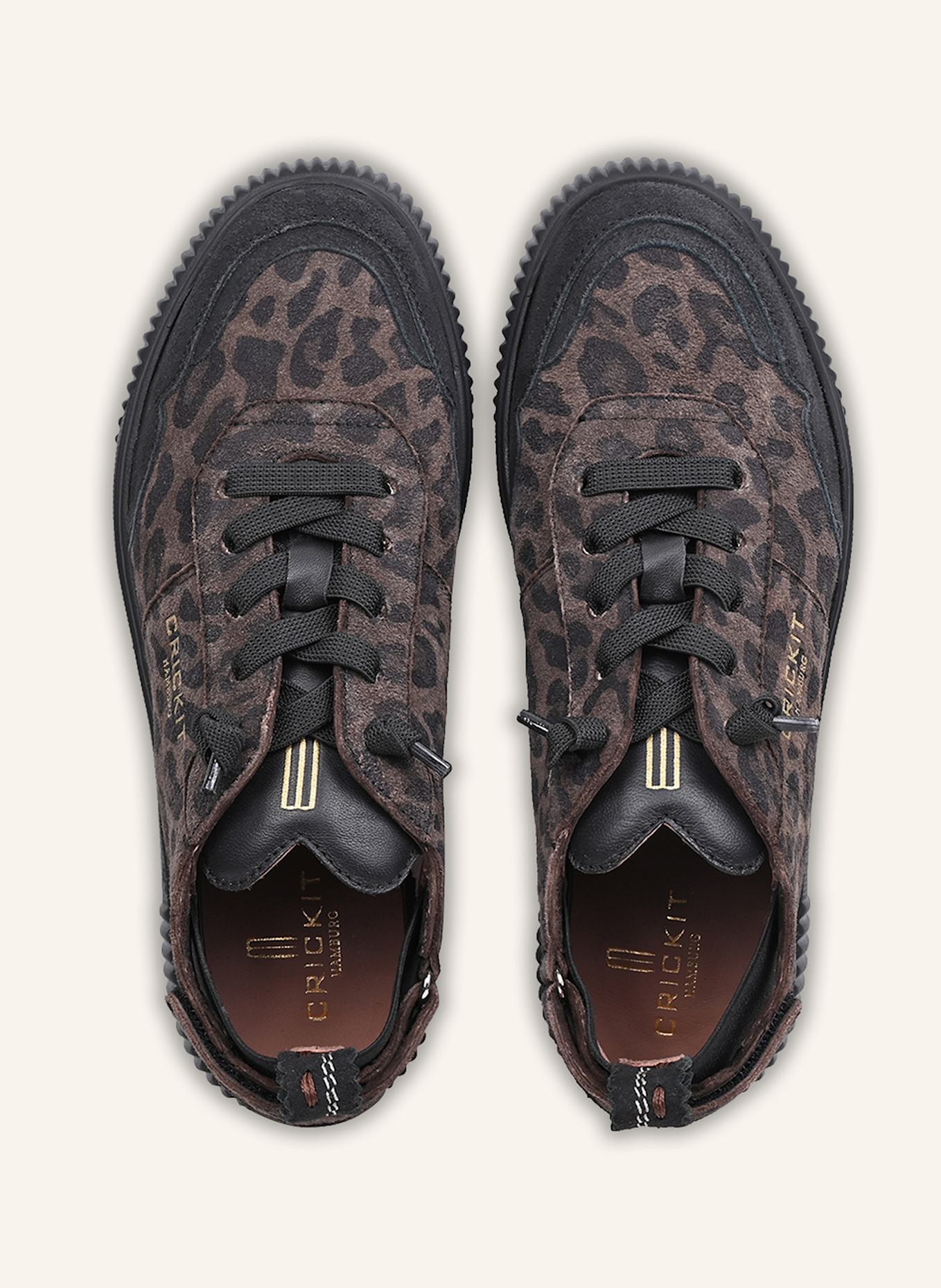 CRICKIT Sneaker PARIA: SCHWARZ/ BRAUN