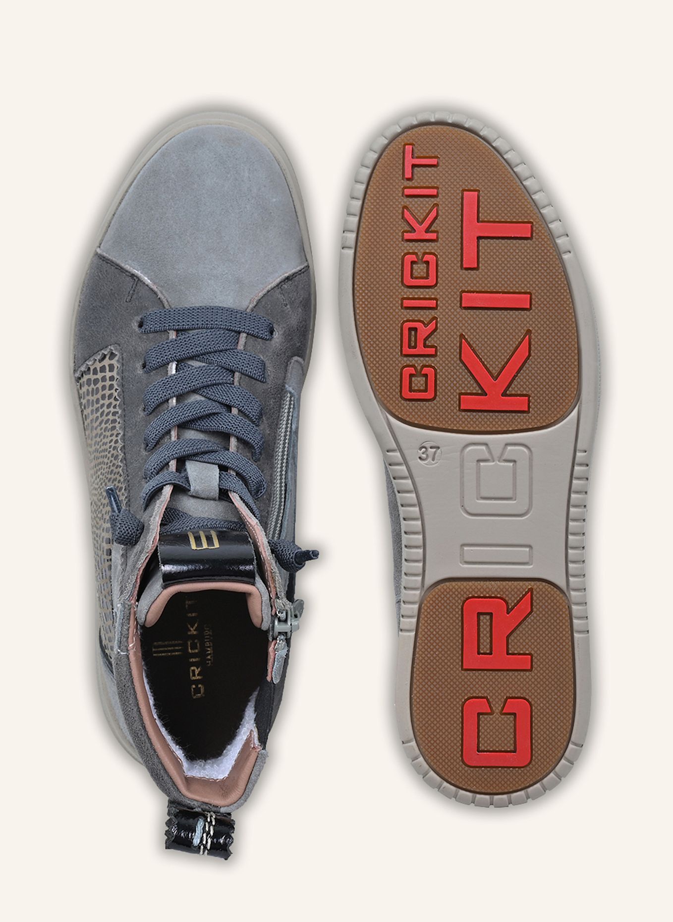CRICKIT Sneaker UBALDA: GRAU