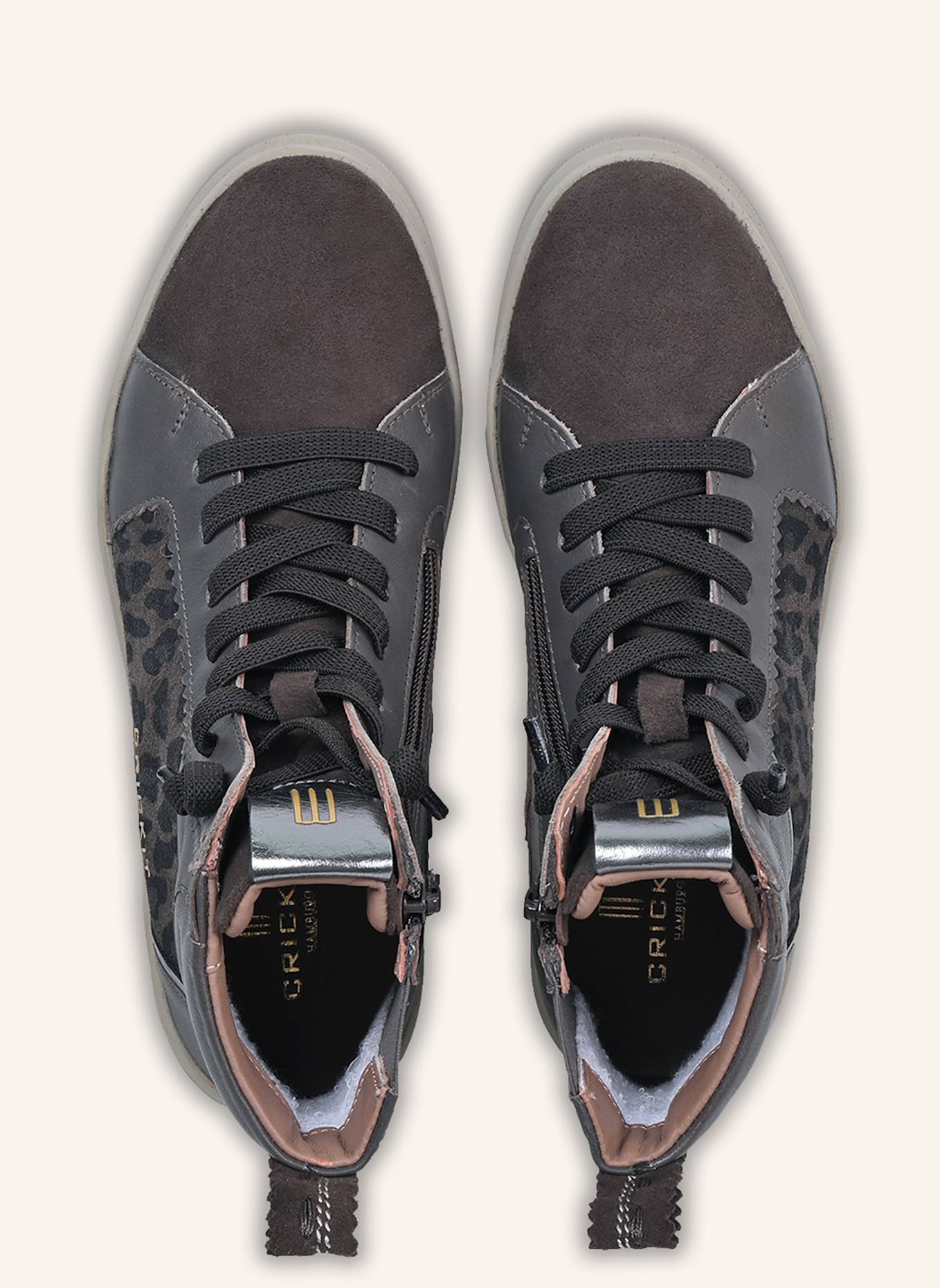 CRICKIT Sneaker UBALDA: BRAUN