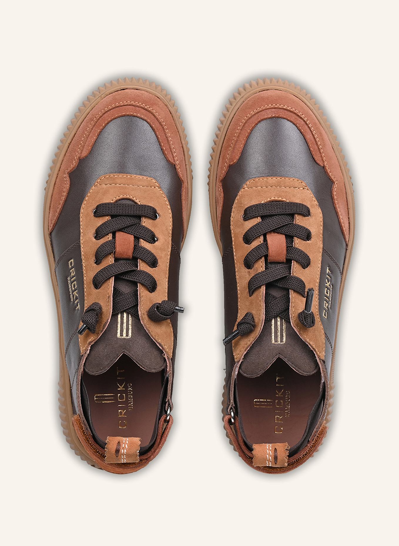 CRICKIT Sneaker PARIA: BRAUN