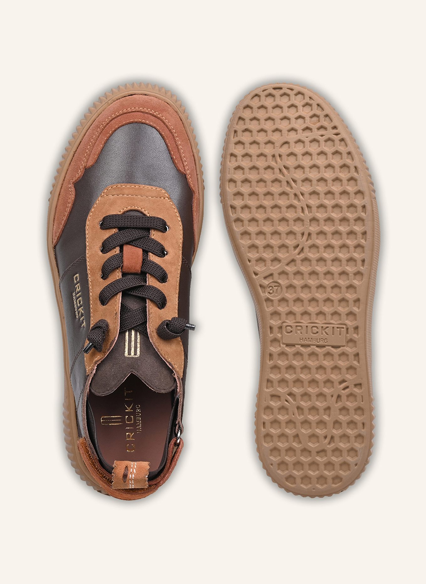 CRICKIT Sneaker PARIA: BRAUN