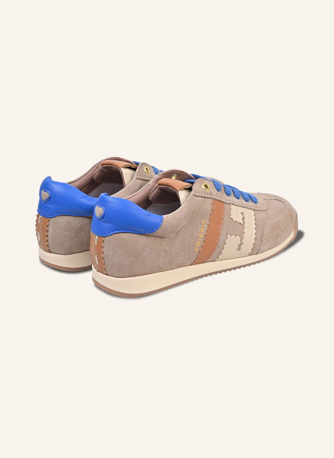 CRICKIT Sneaker ULTIMA: BEIGE/ BLAU