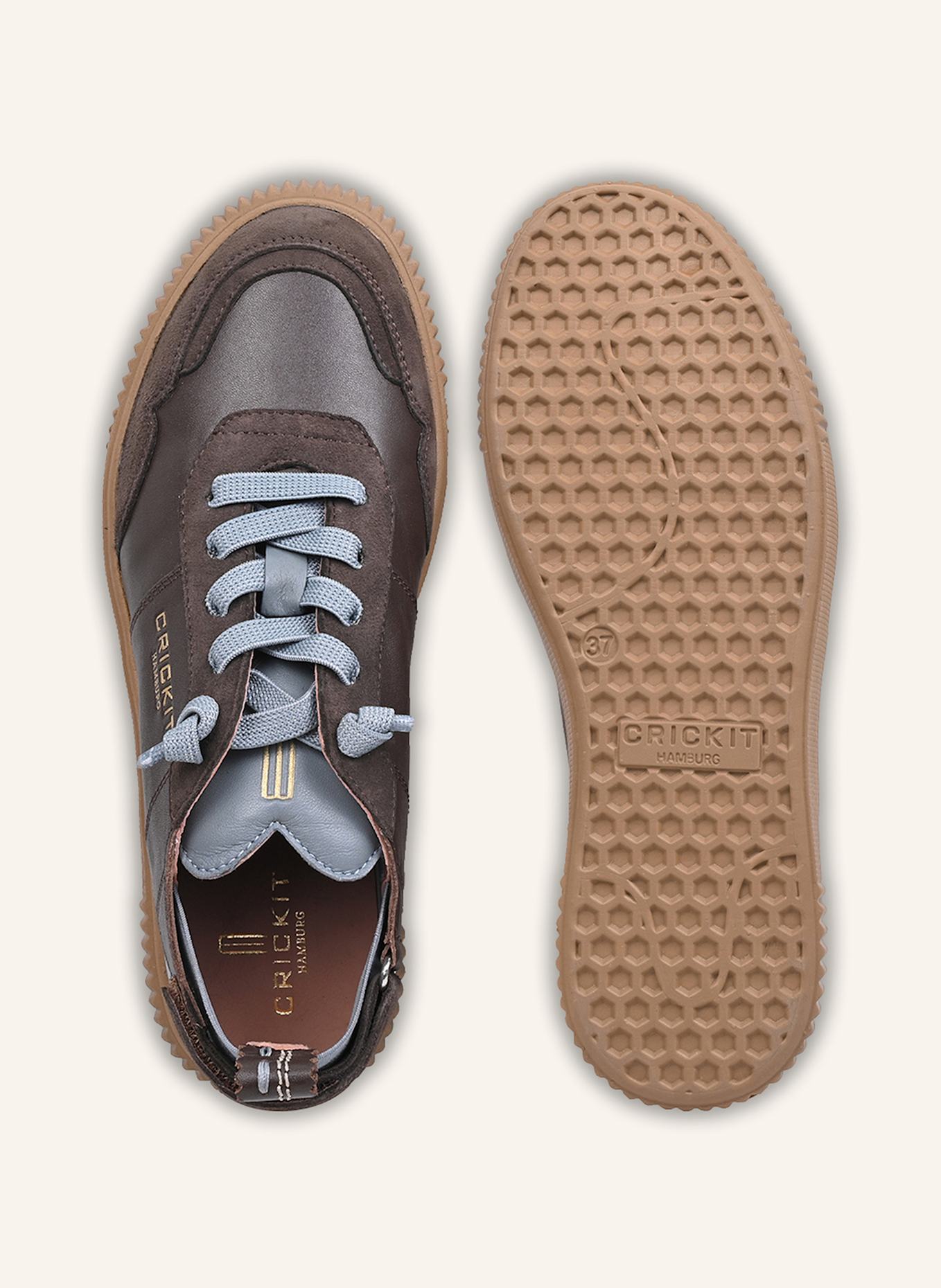 CRICKIT Sneaker PARIA: BRAUN