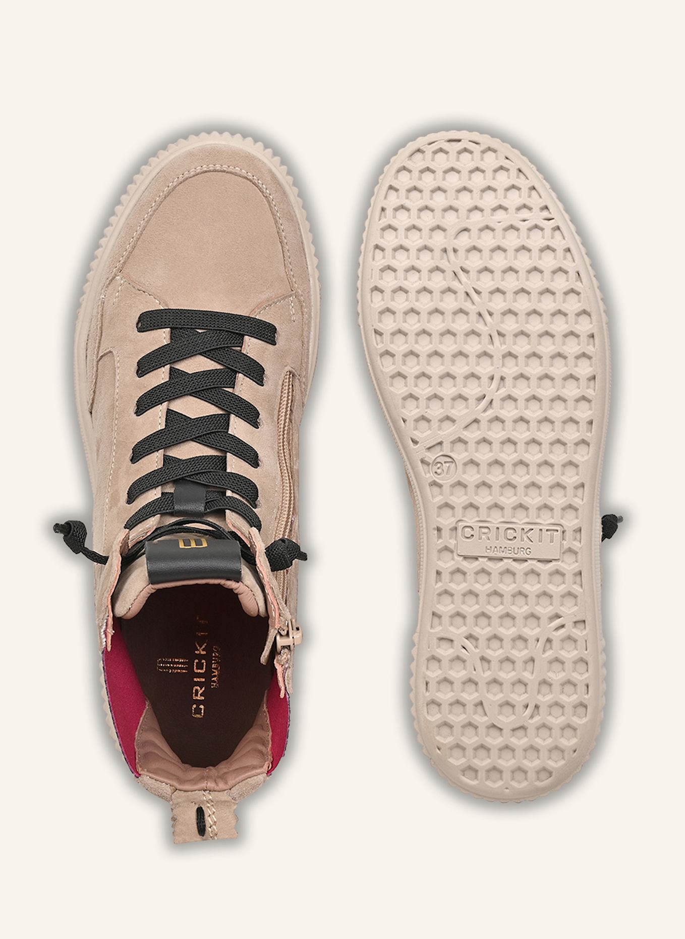 CRICKIT Sneaker SONIA: BEIGE