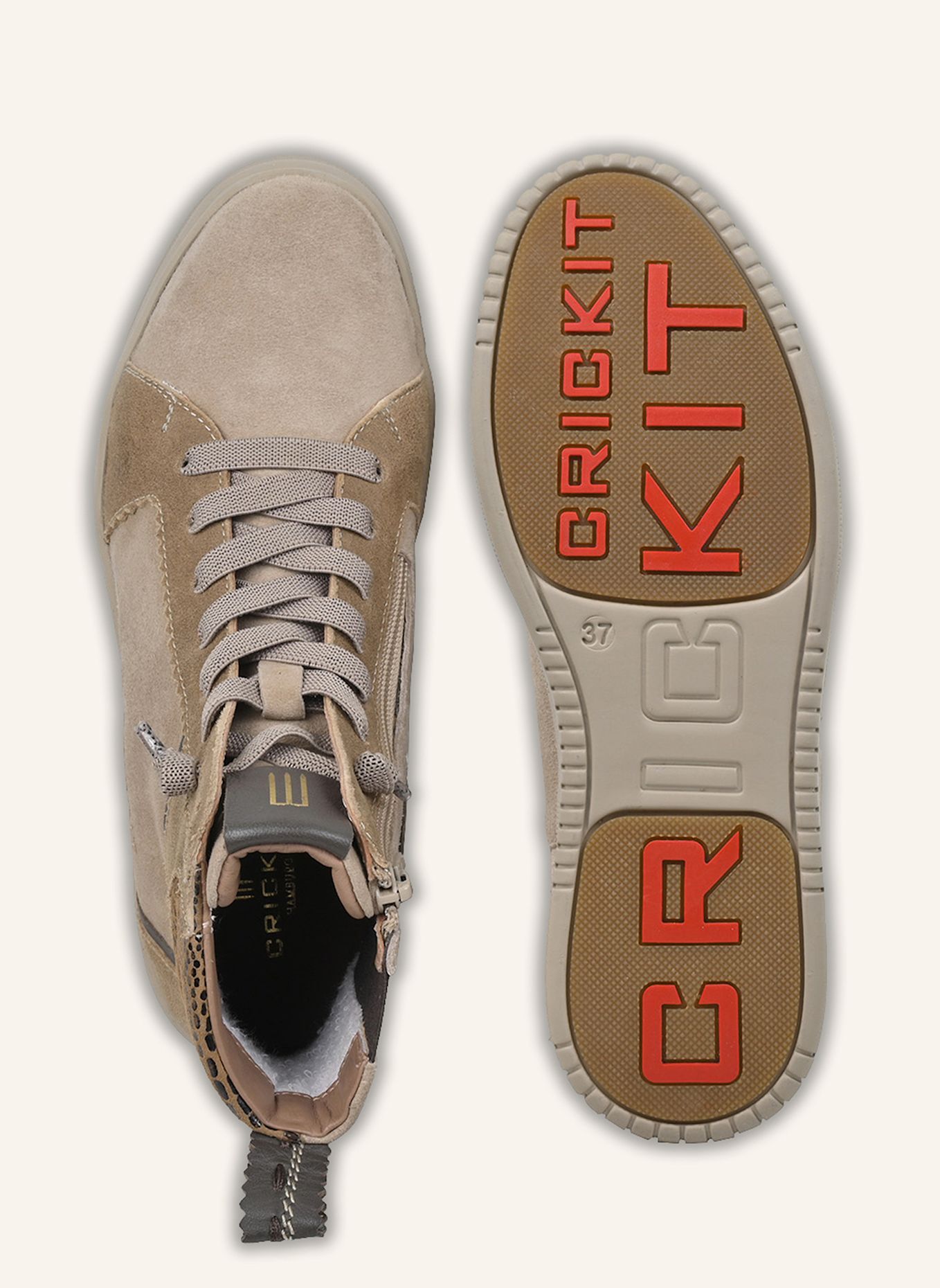 CRICKIT Sneaker UBALDA: BEIGE