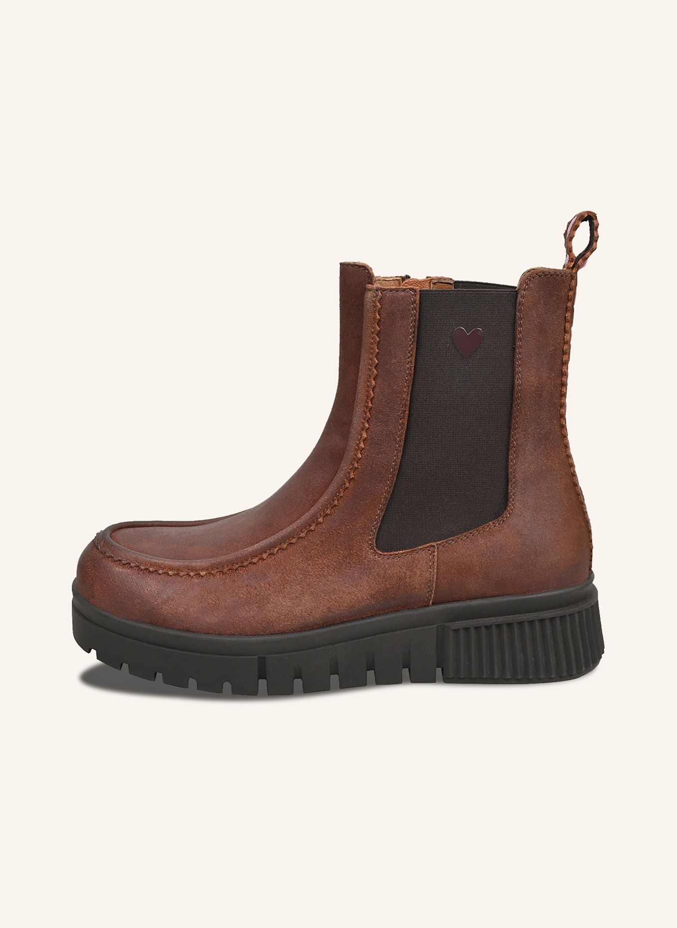 CRICKIT Chelsea-Boots ULDINA: BRAUN