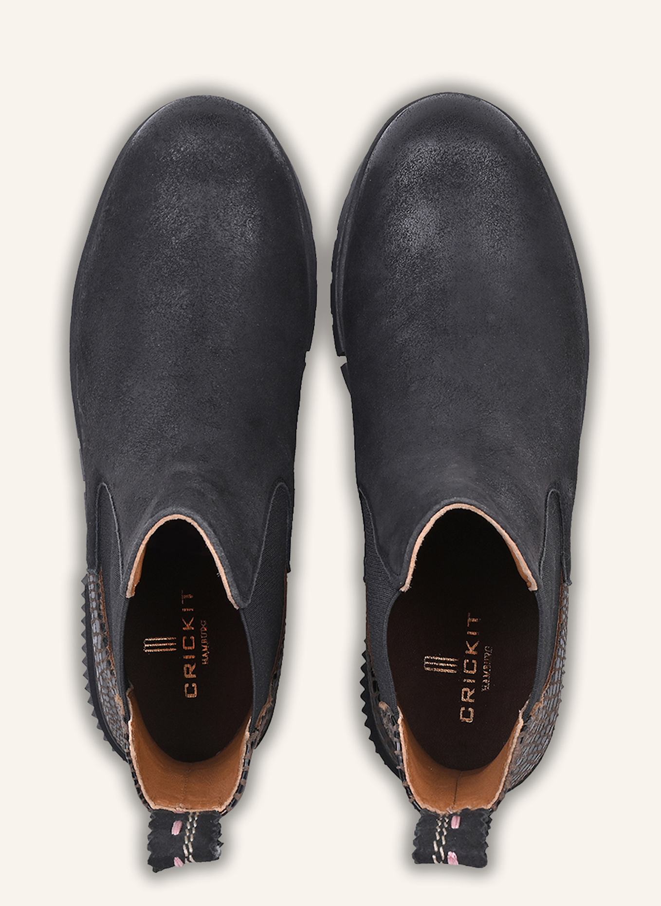 CRICKIT Chelsea-Boots NAELLE: SCHWARZ
