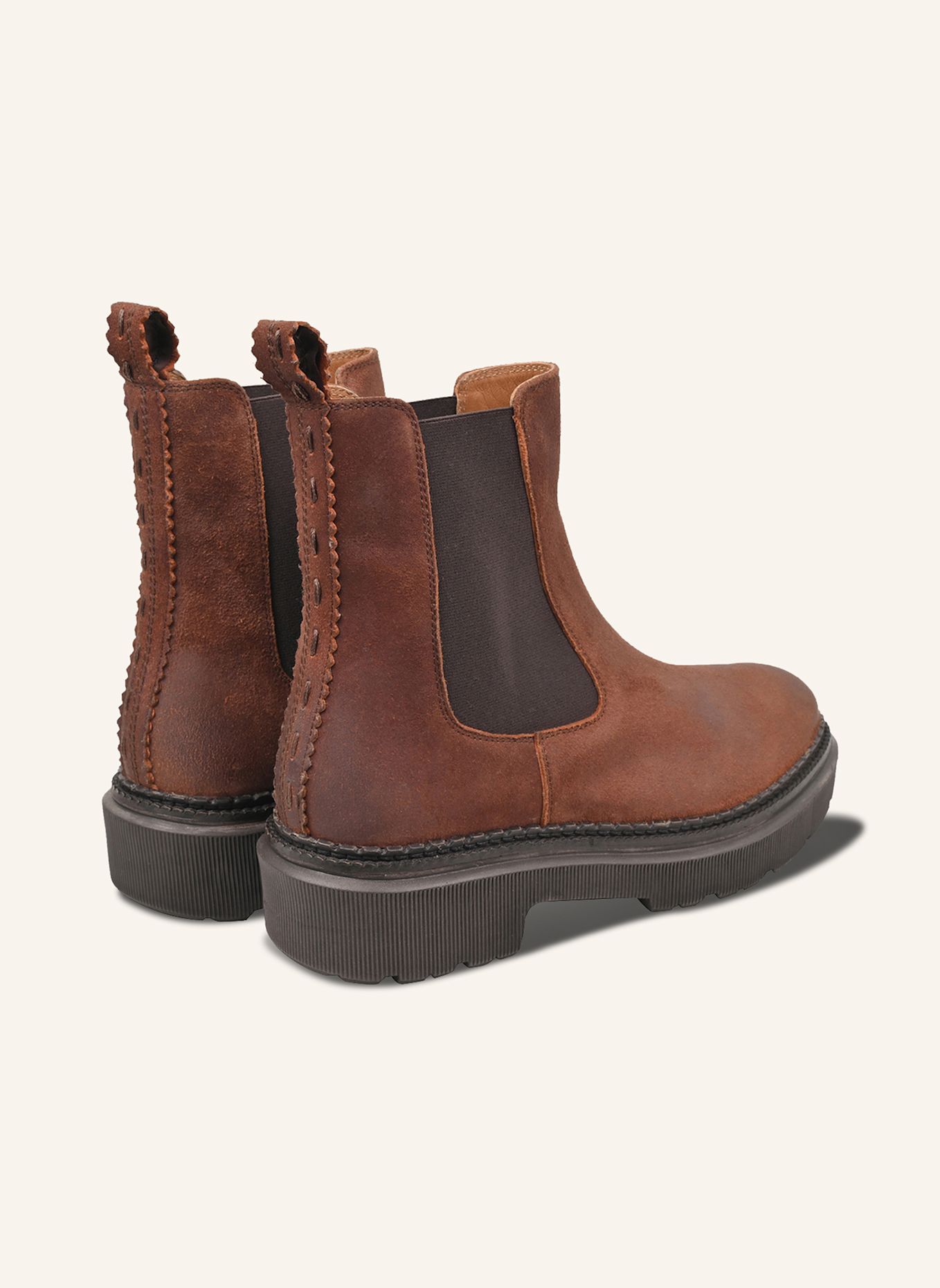 CRICKIT Chelsea-Boots URBINO: BRAUN