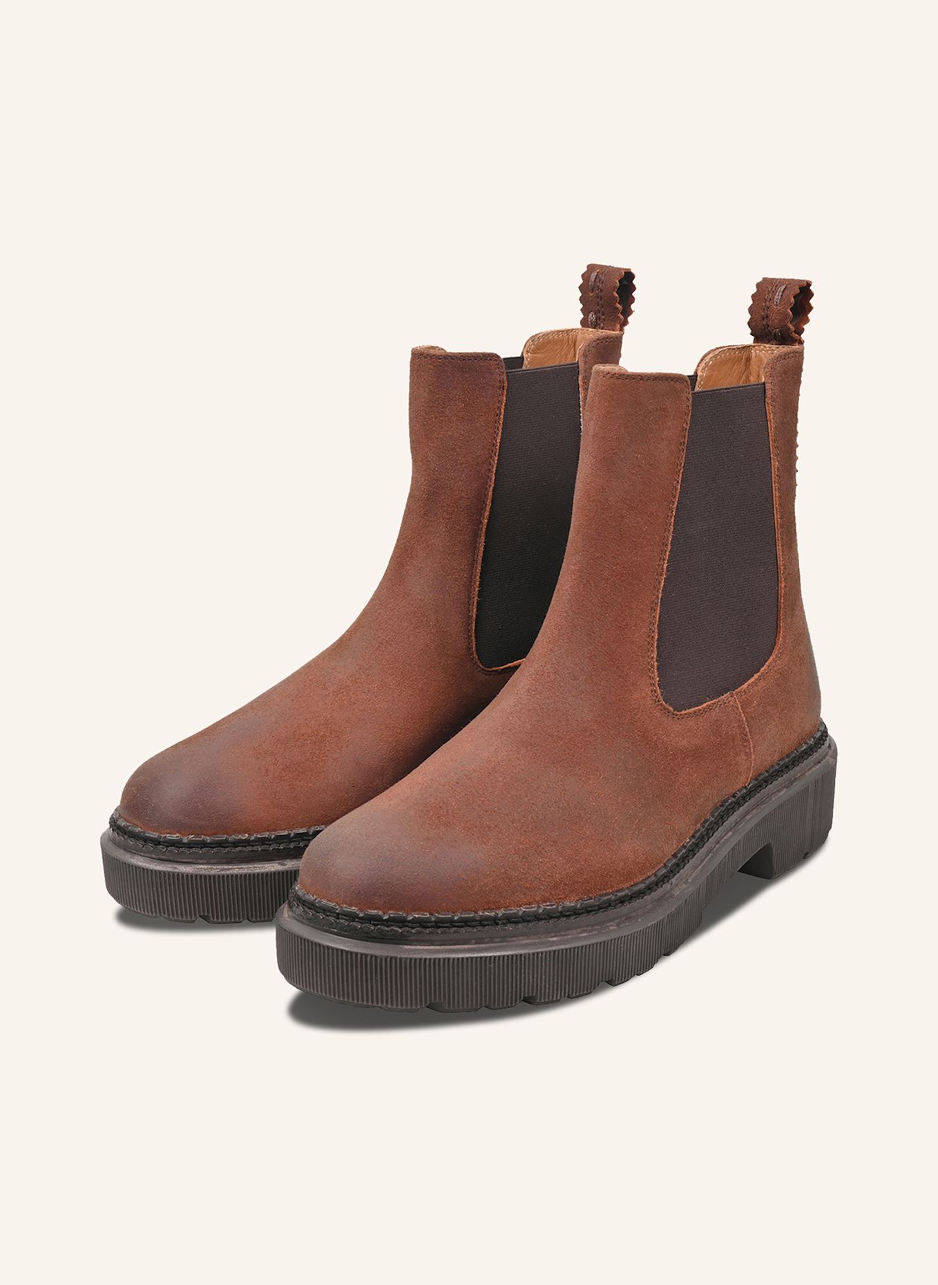 CRICKIT Chelsea-Boots URBINO: BRAUN