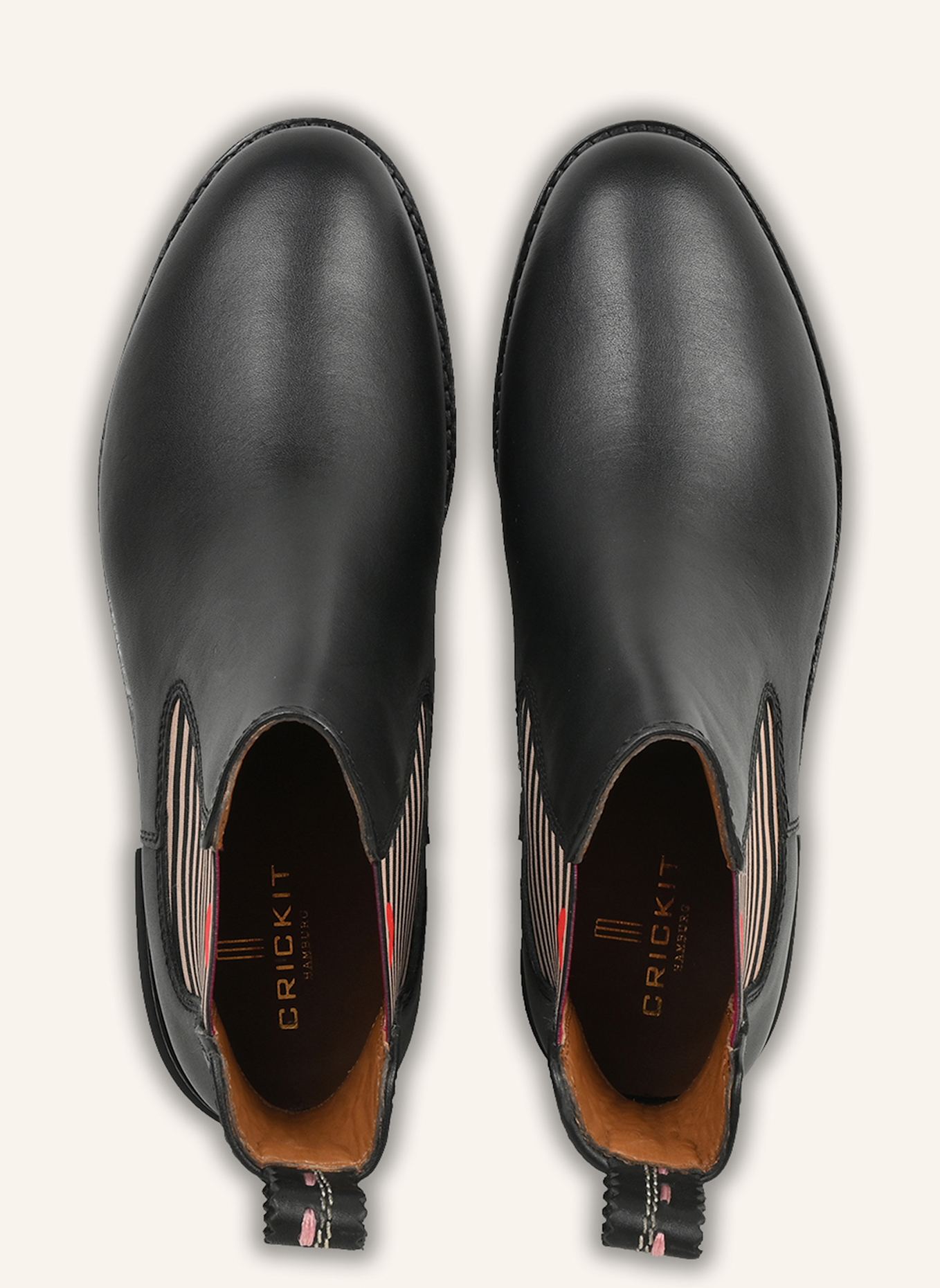 CRICKIT Chelsea-Boots UNNA: SCHWARZ