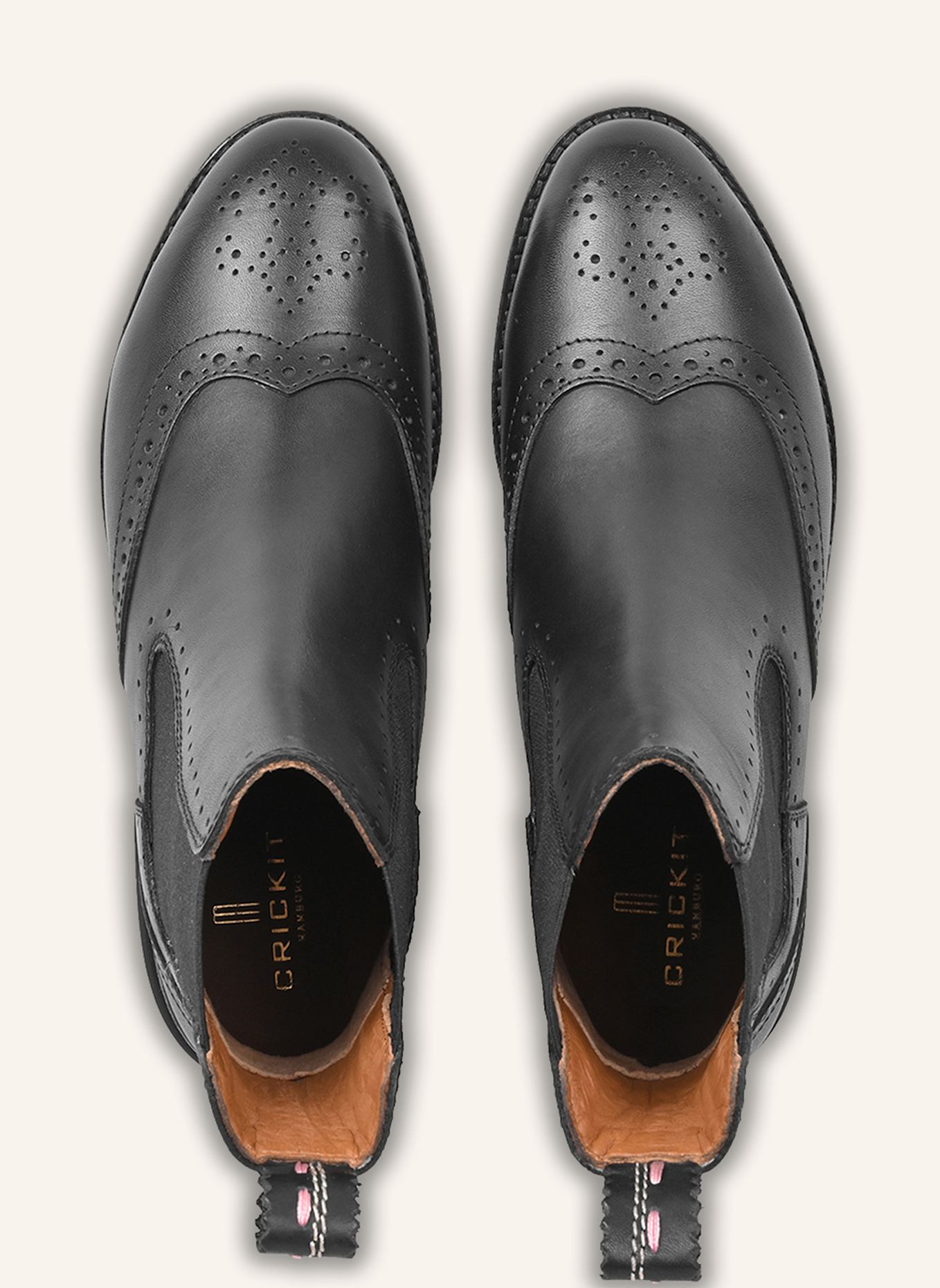 CRICKIT Chelsea-Boots UDINE: SCHWARZ