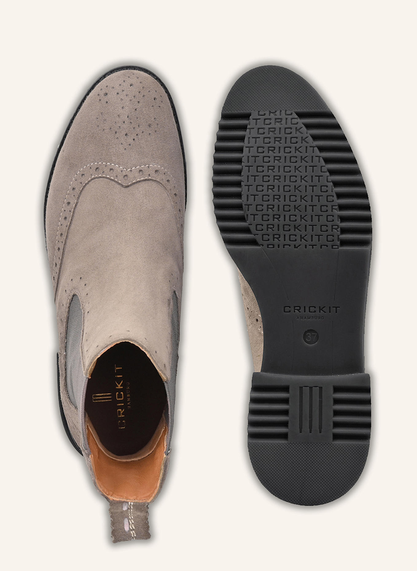 CRICKIT Chelsea-Boots UDINE: TAUPE
