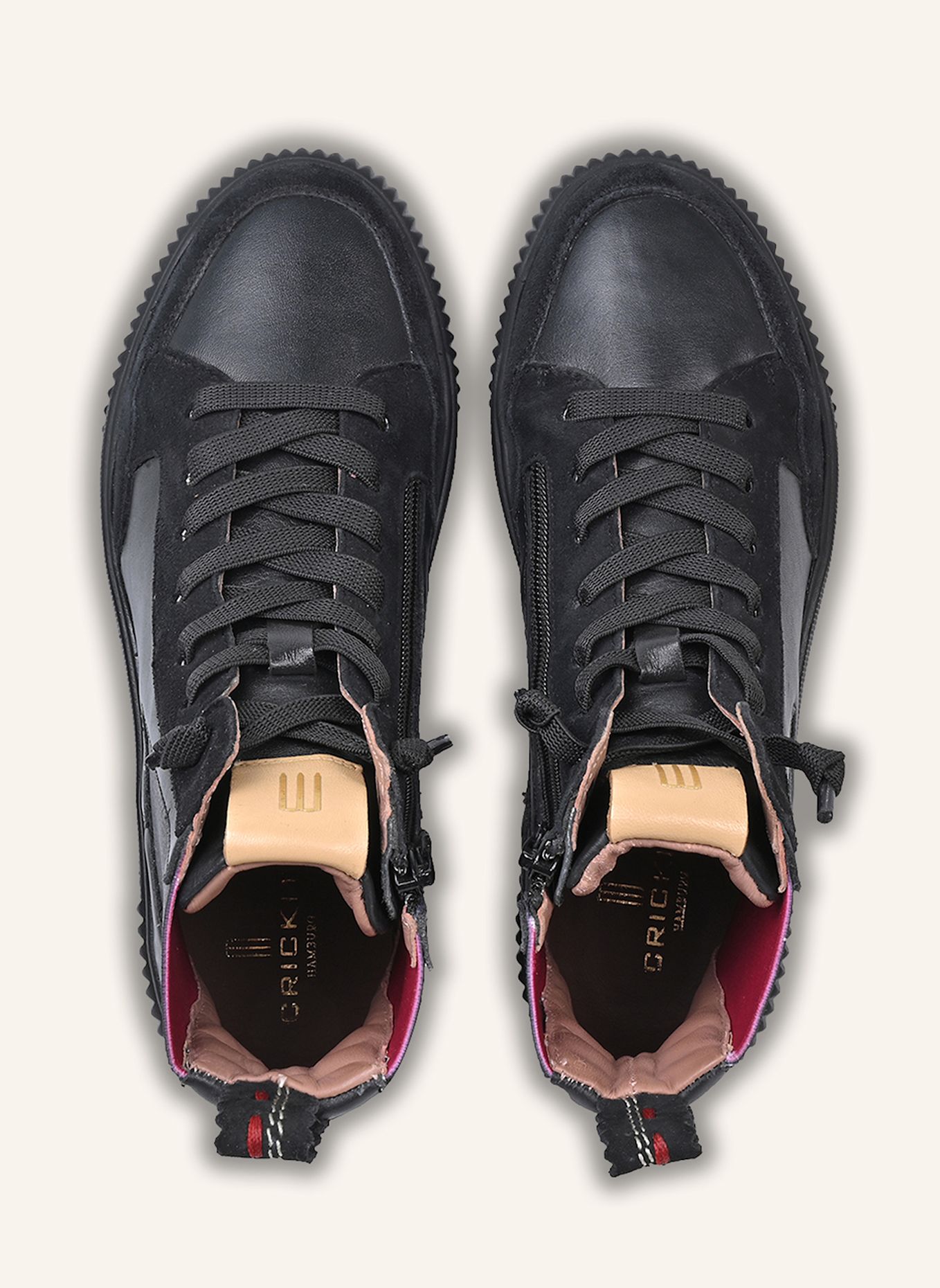 CRICKIT Sneaker SONIA: SCHWARZ