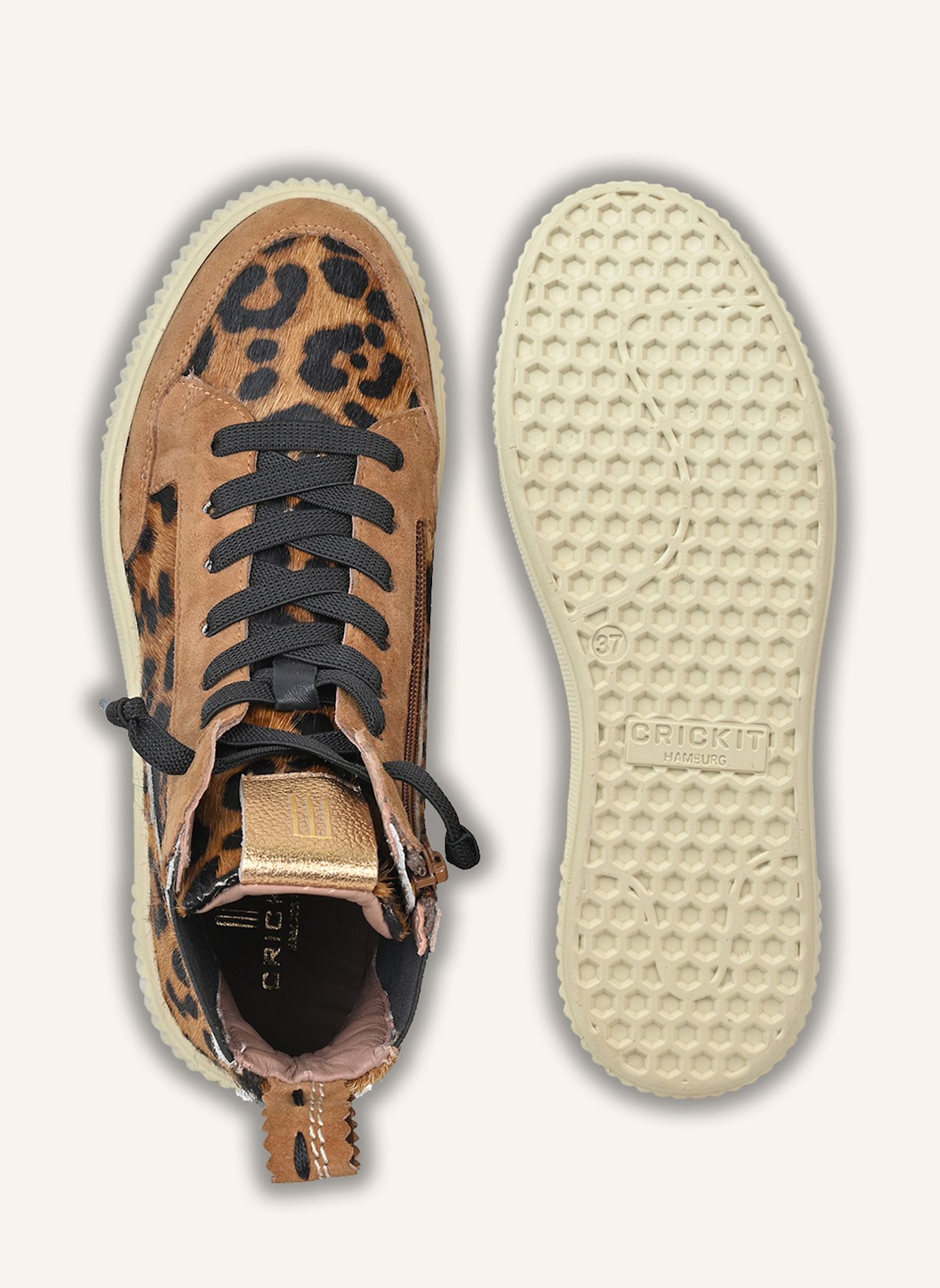 CRICKIT Sneaker SONIA: CAMEL