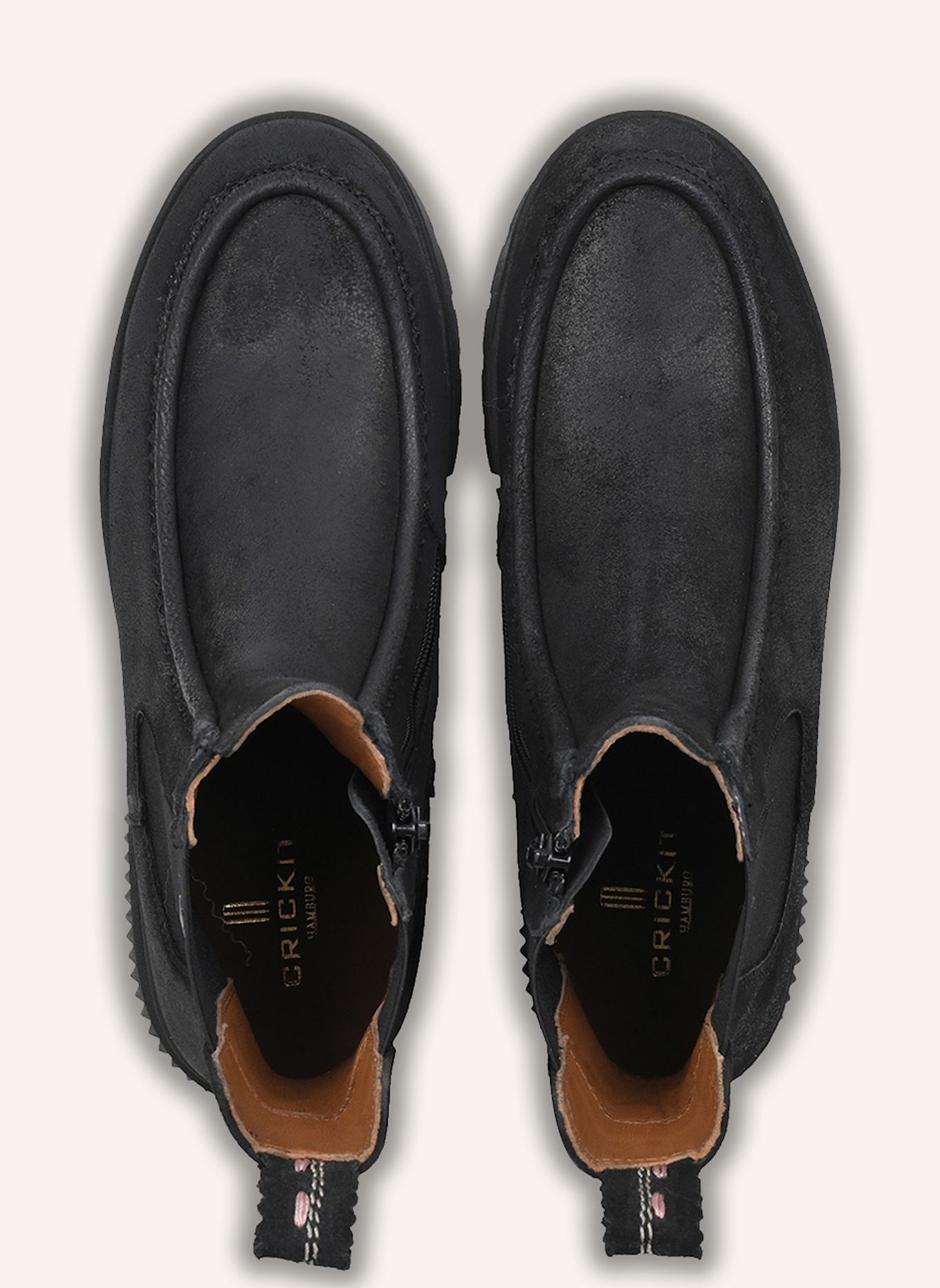 CRICKIT Chelsea-Boots ULDINA: SCHWARZ