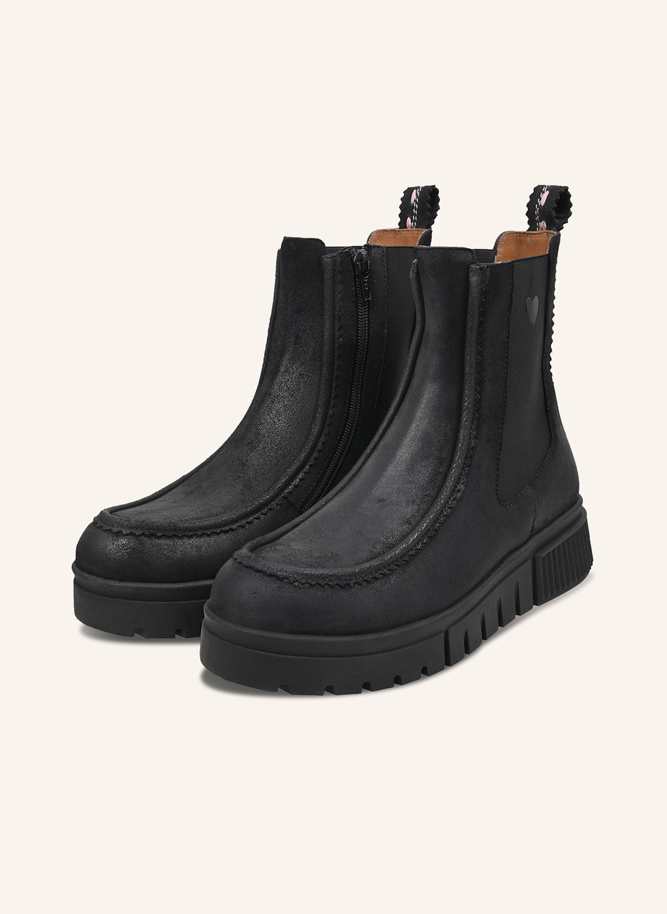 CRICKIT Chelsea-Boots ULDINA: SCHWARZ