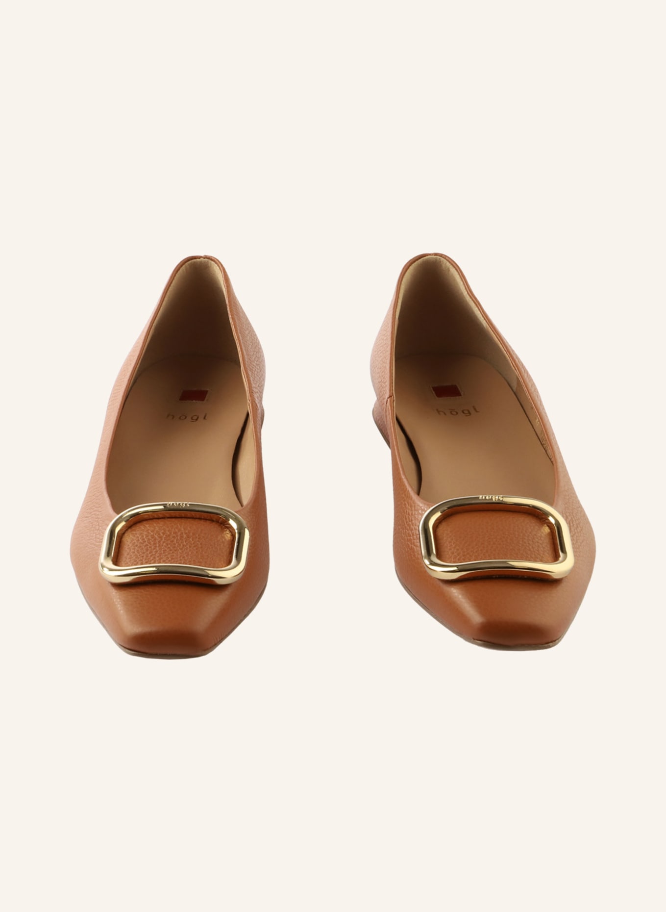 Högl Ballerinas: COGNAC