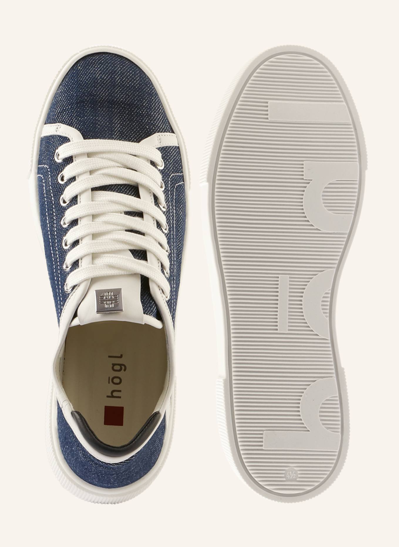 Högl Sneaker STEVIE: BLAU/ WEISS