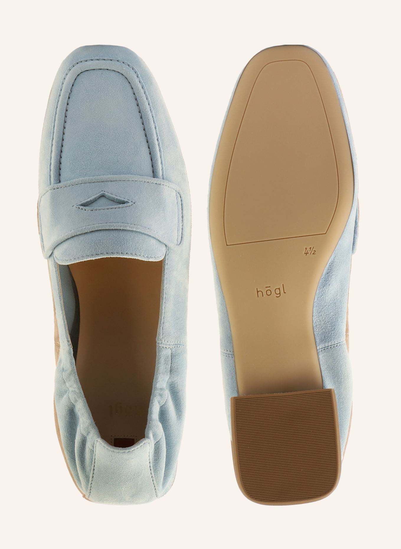 Högl Loafer LIU: HELLBLAU
