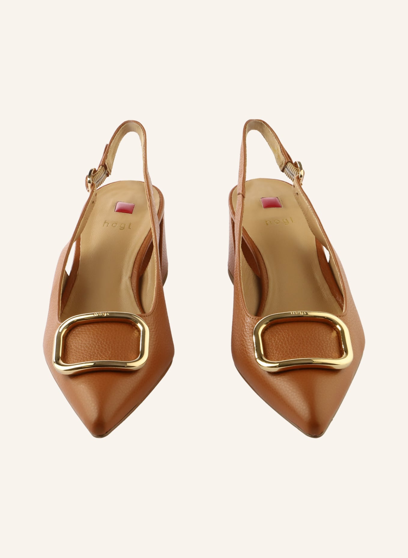 Högl Slingpumps: COGNAC