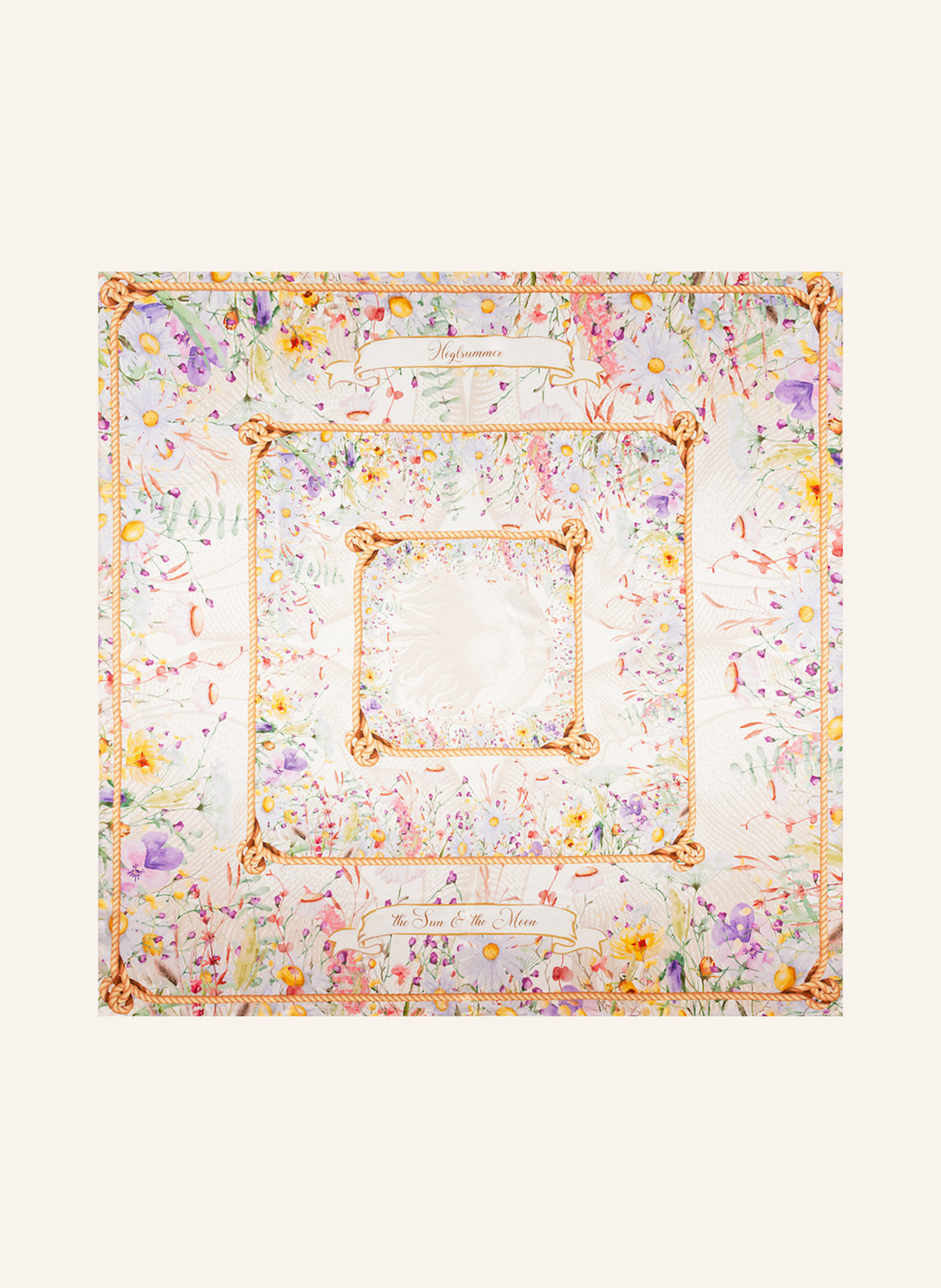 Högl Accessoires KARREE DAISY: WEISS