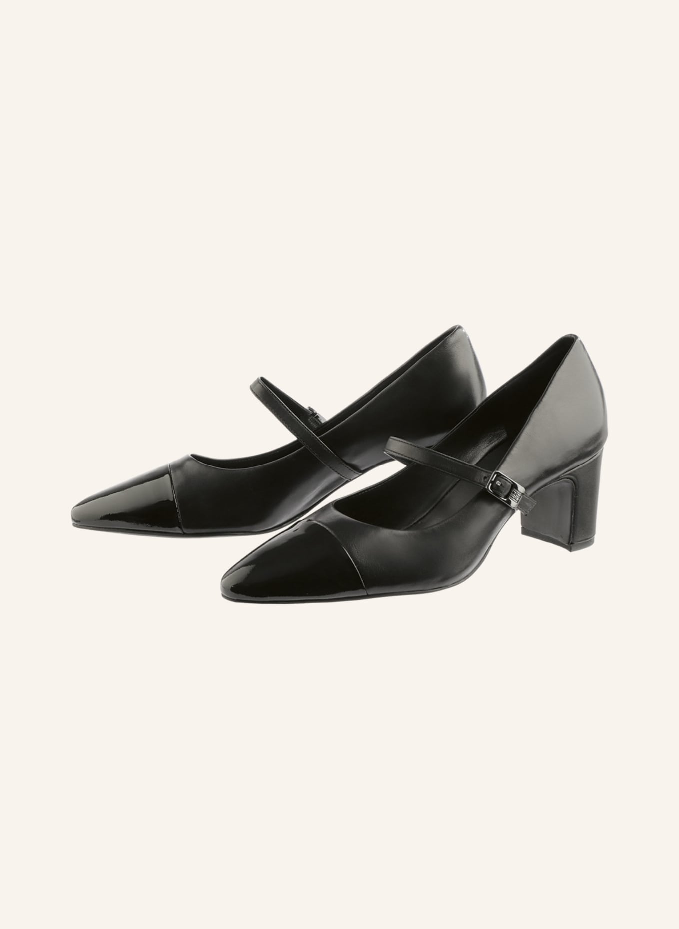 Högl Mary-Jane-Pumps: SCHWARZ
