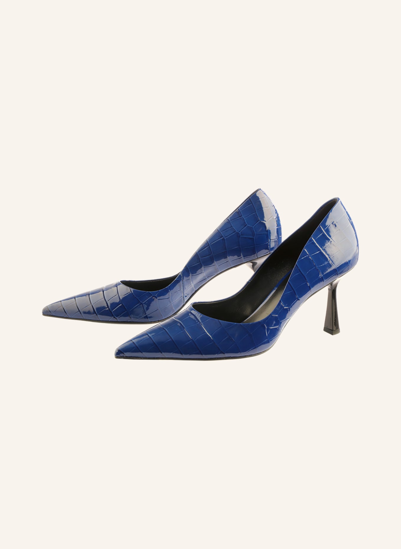 Högl Lack-Pumps: BLAU